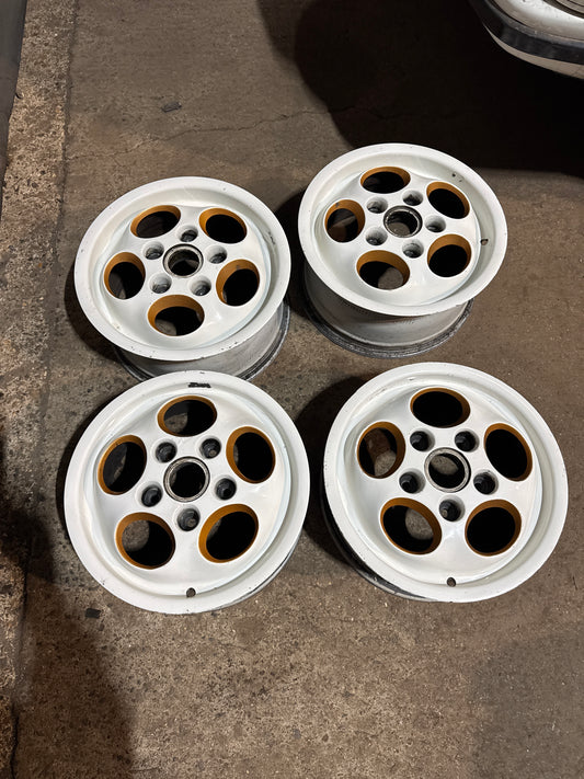 Porsche 924S Original Le Mans Tele Dial Wheels