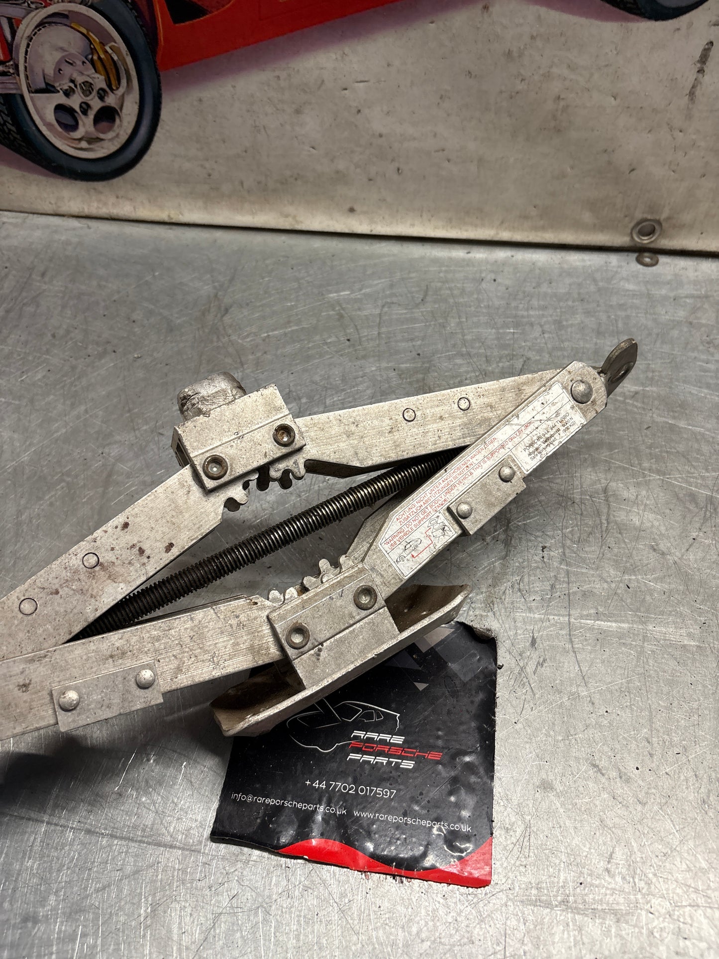 Porsche 944 / 944 Turbo spare tire jack lift, used