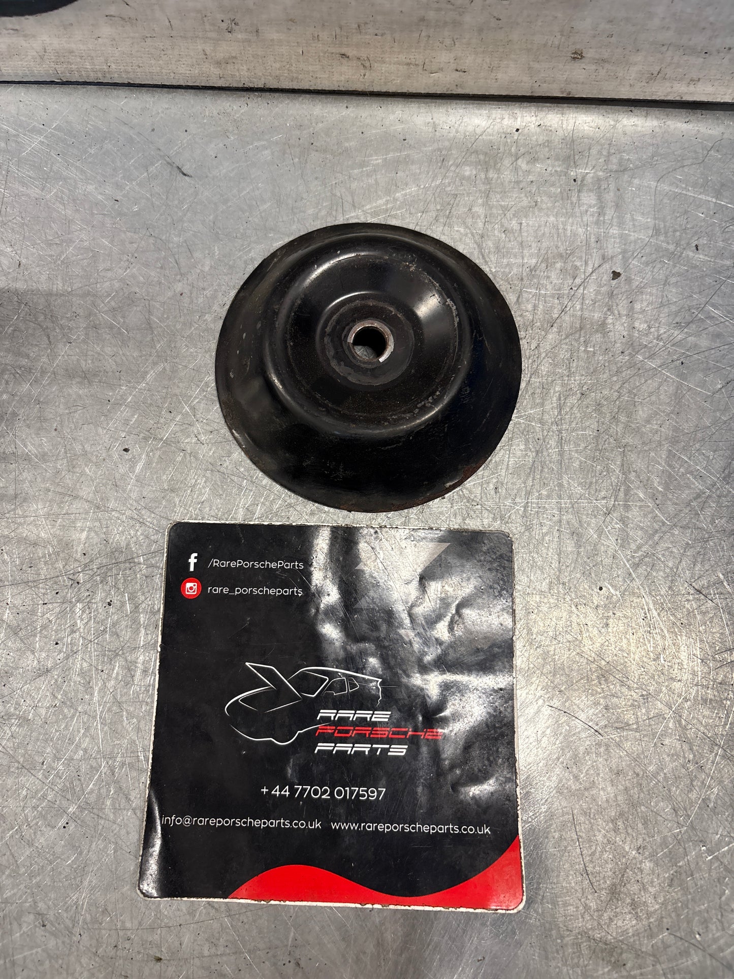 Porsche 928 shock absorber supporting plate, used 92833343600