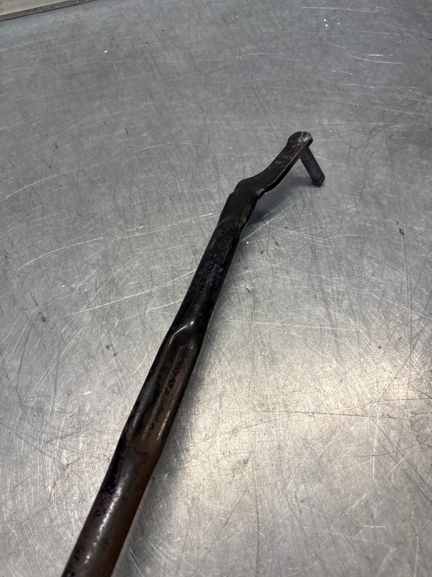 Porsche 924 dog leg gear shaft rod, used 477711106