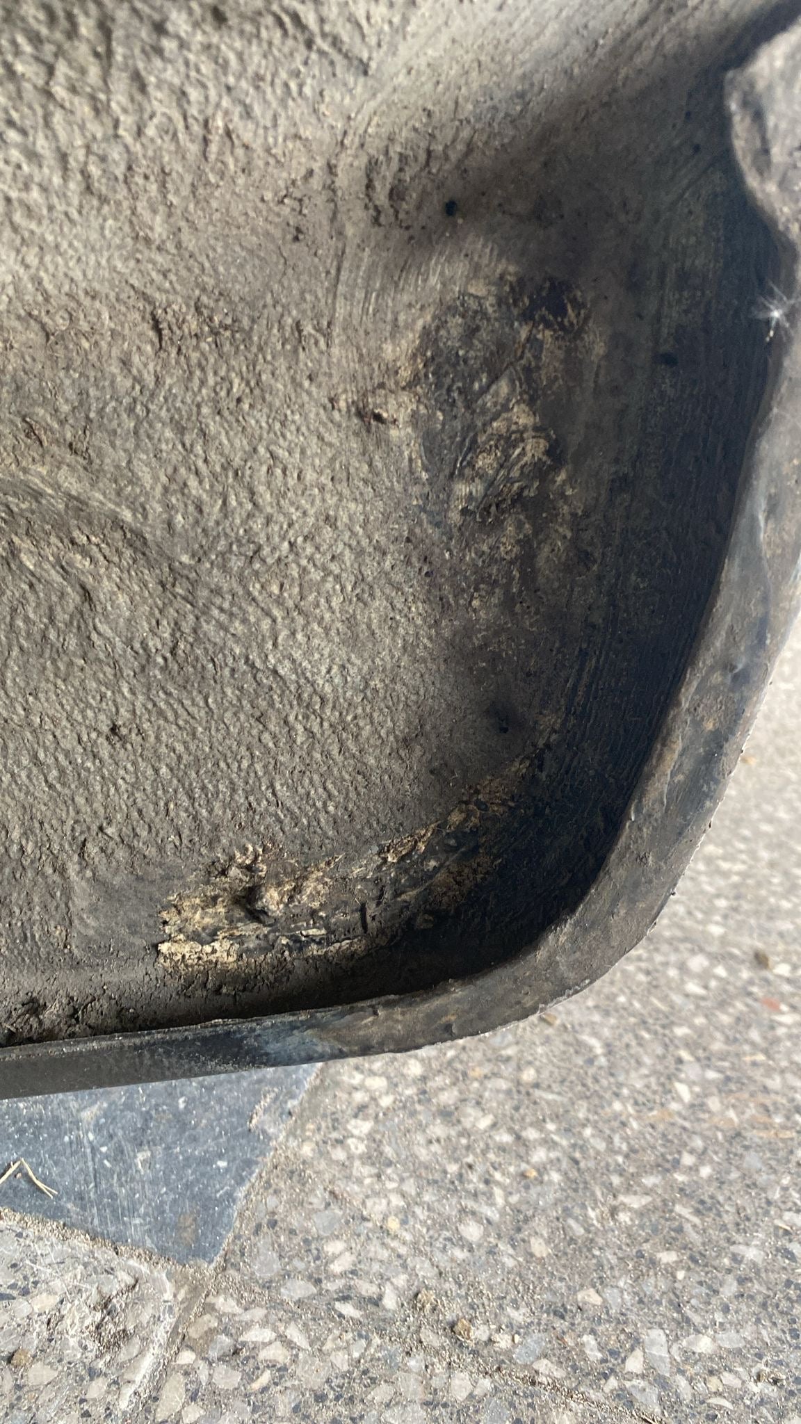 Porsche 944 Right side cut, rear fender with sill 94450390403, 94450361200