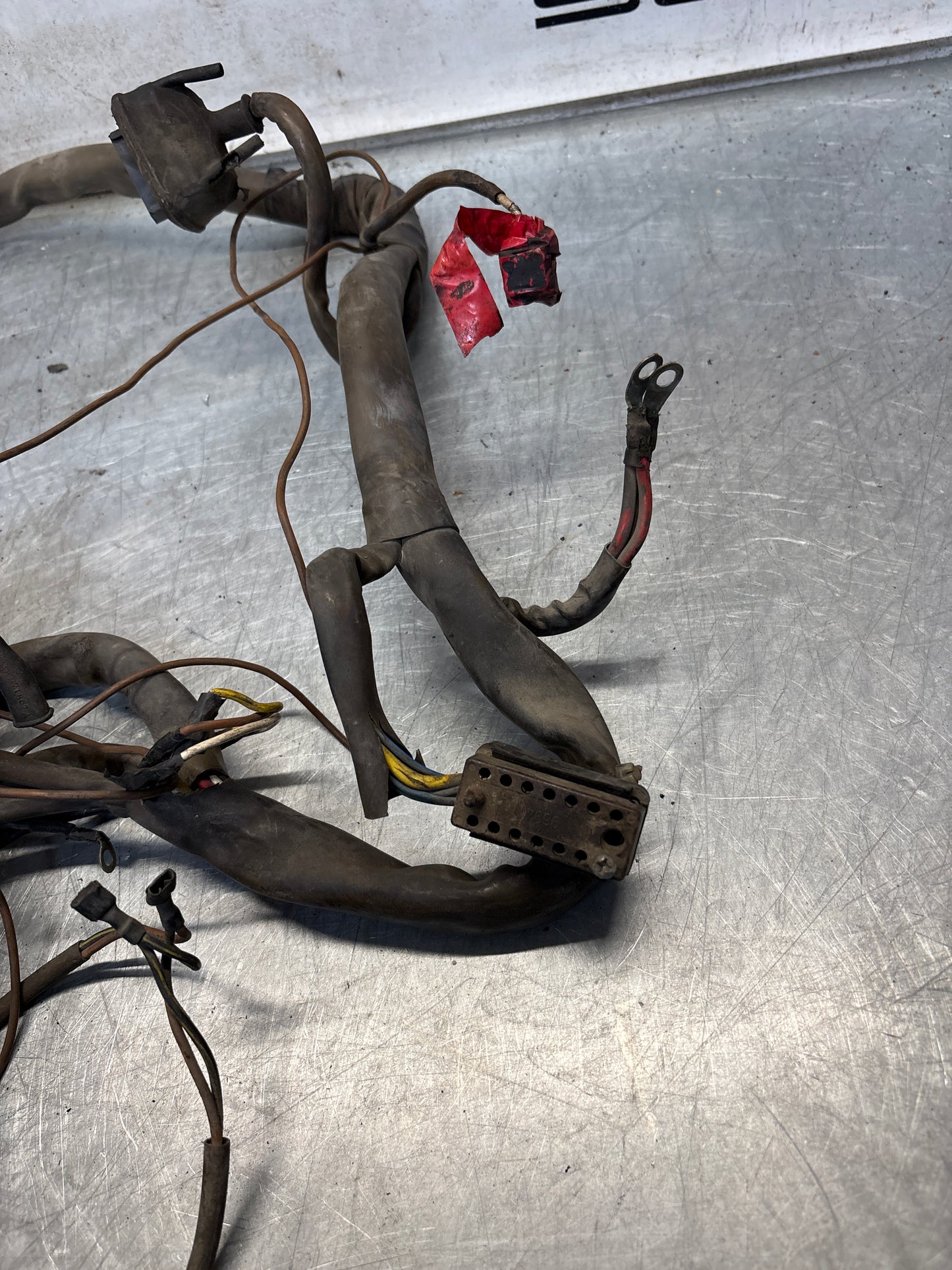 Porsche 928 S engine bay wiring loom, LHD, Spares or repair 92861200106