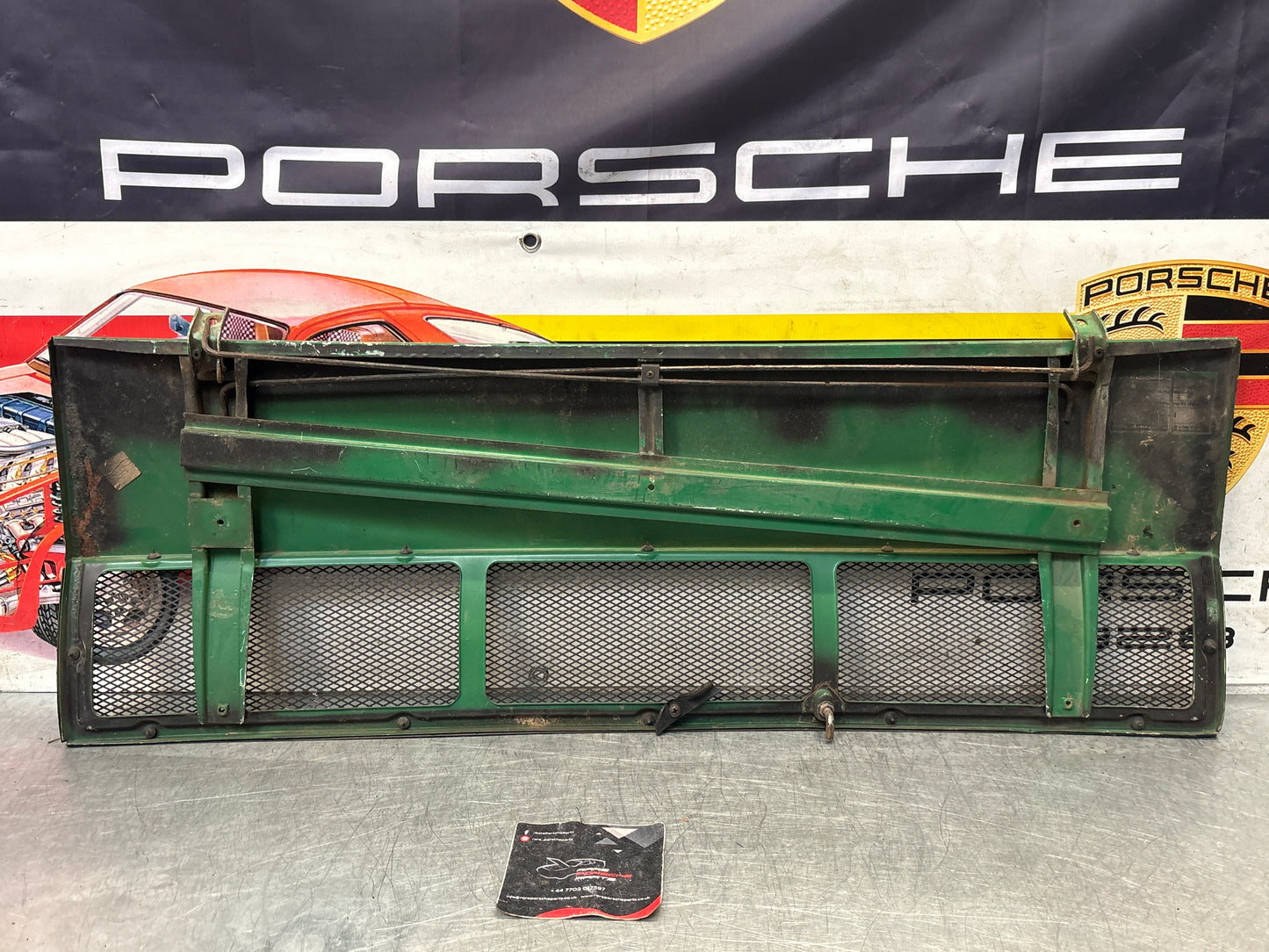 Porsche 914 rear bonnet engine lid cover, used 91451202210