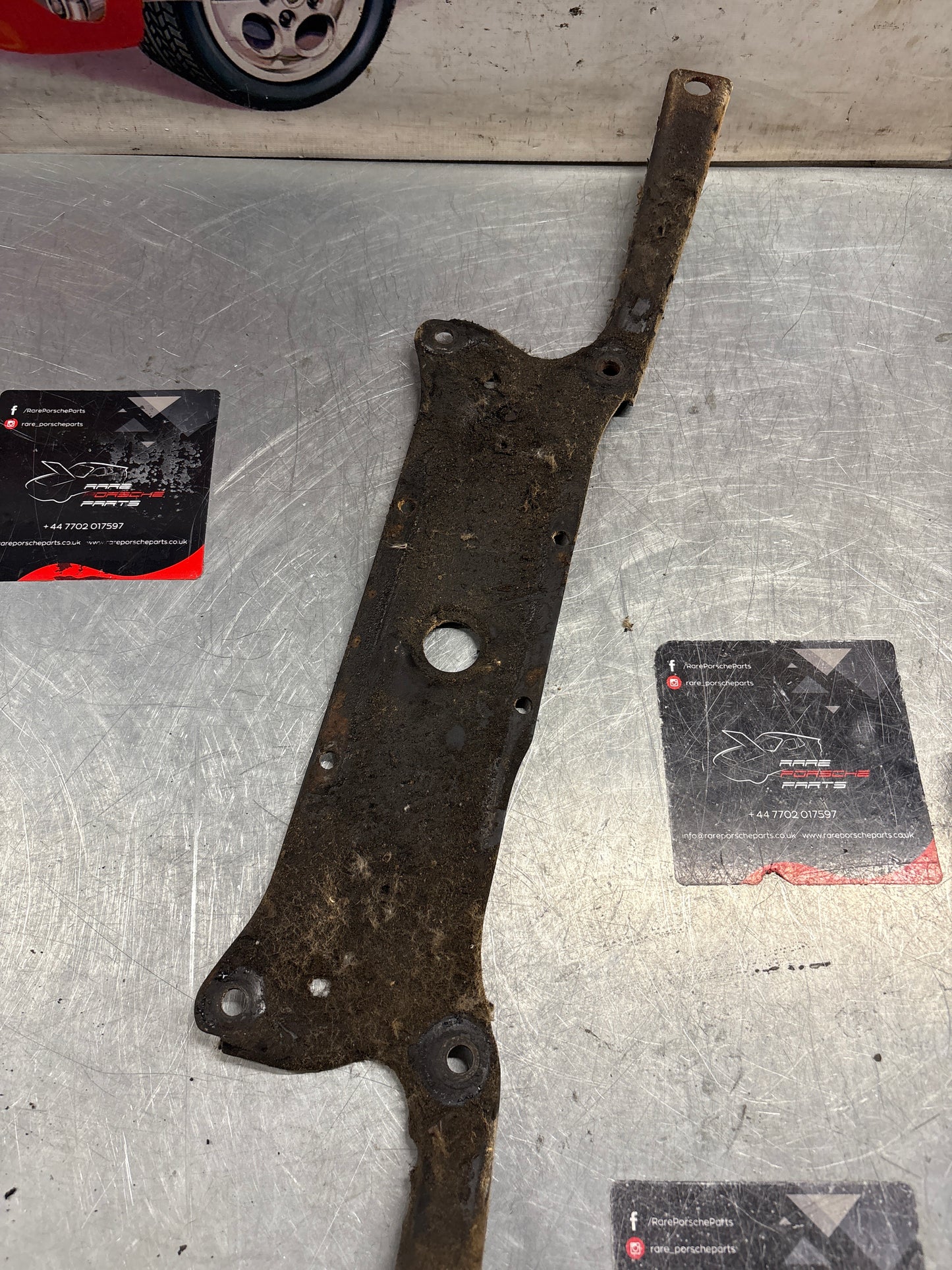 Porsche 928 S4 GT GTS protective plate RHD 92737502102 1987-95