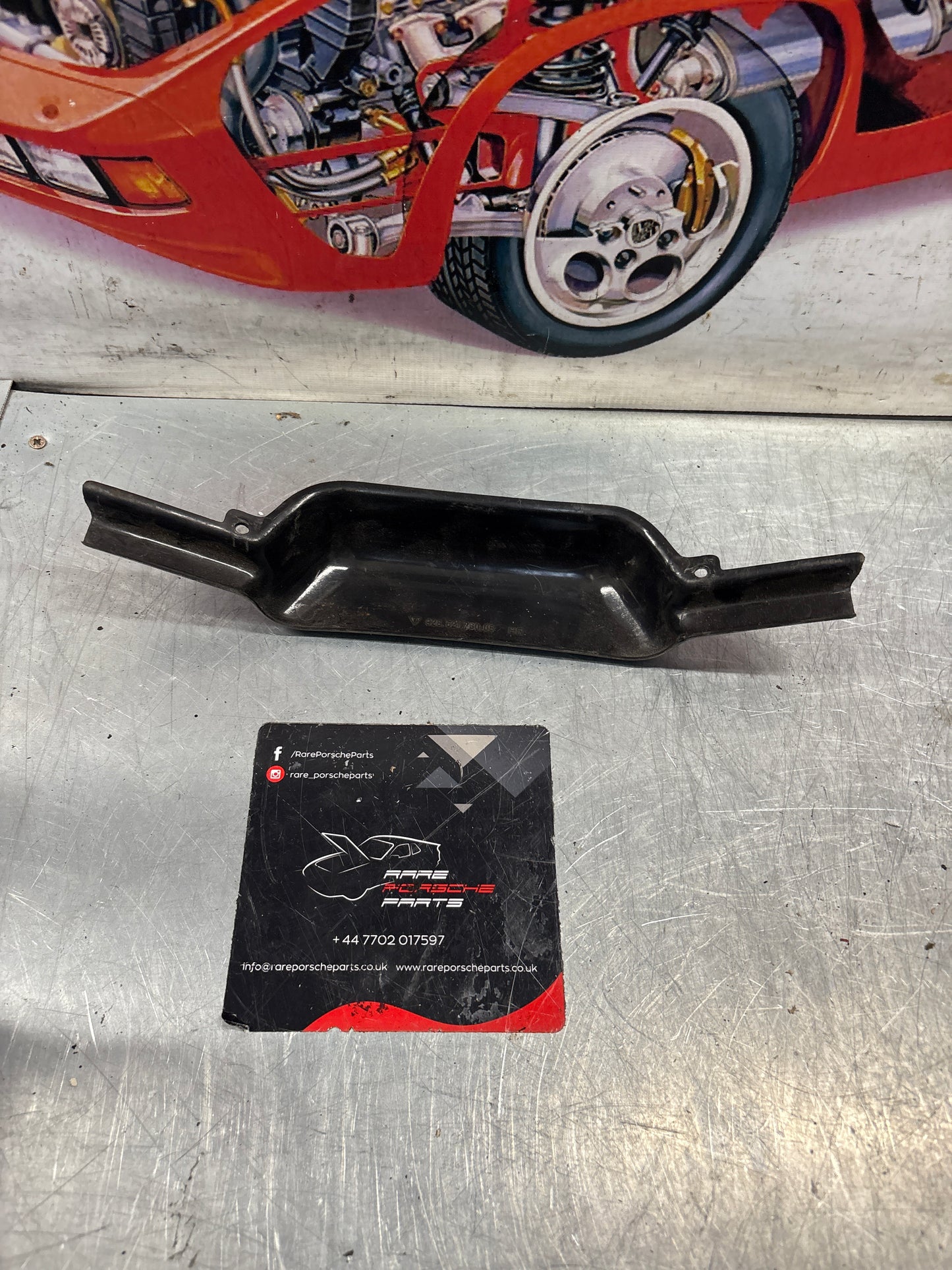 Porsche 964 / 944 / 928 seat trim cover, used 92852176005