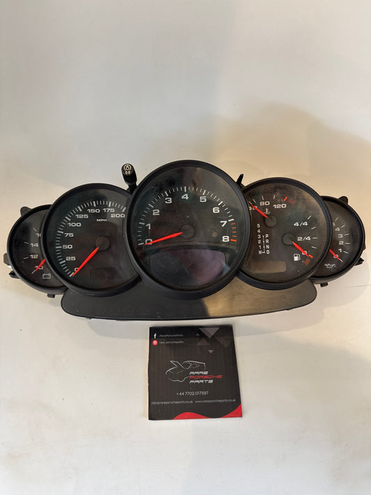 Porsche Boxster 996 Instrument Cluster, unknown mileage 996642280070C used