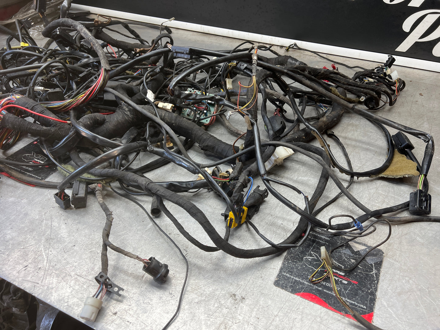 Porsche 944 S2 1992 interior wiring loom, RHD, used 94561200629