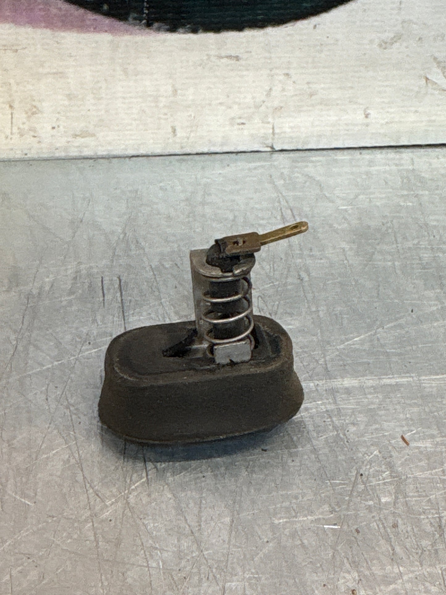 Porsche 924 / 944 / 928 / 968 door contact switch, with rubber  used 96861360100 / 94461311400