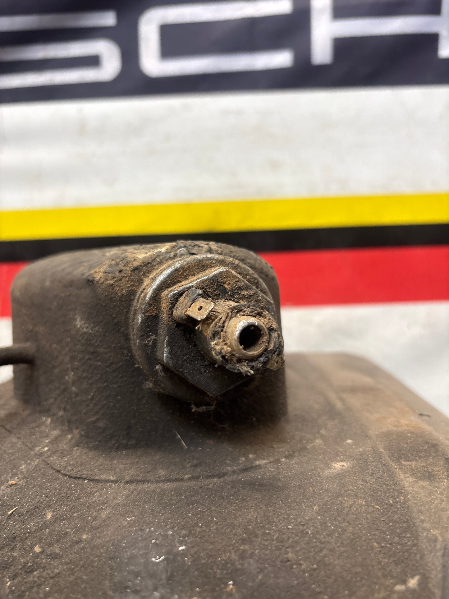 Porsche 924 944 metal fuel tank 477201021F used