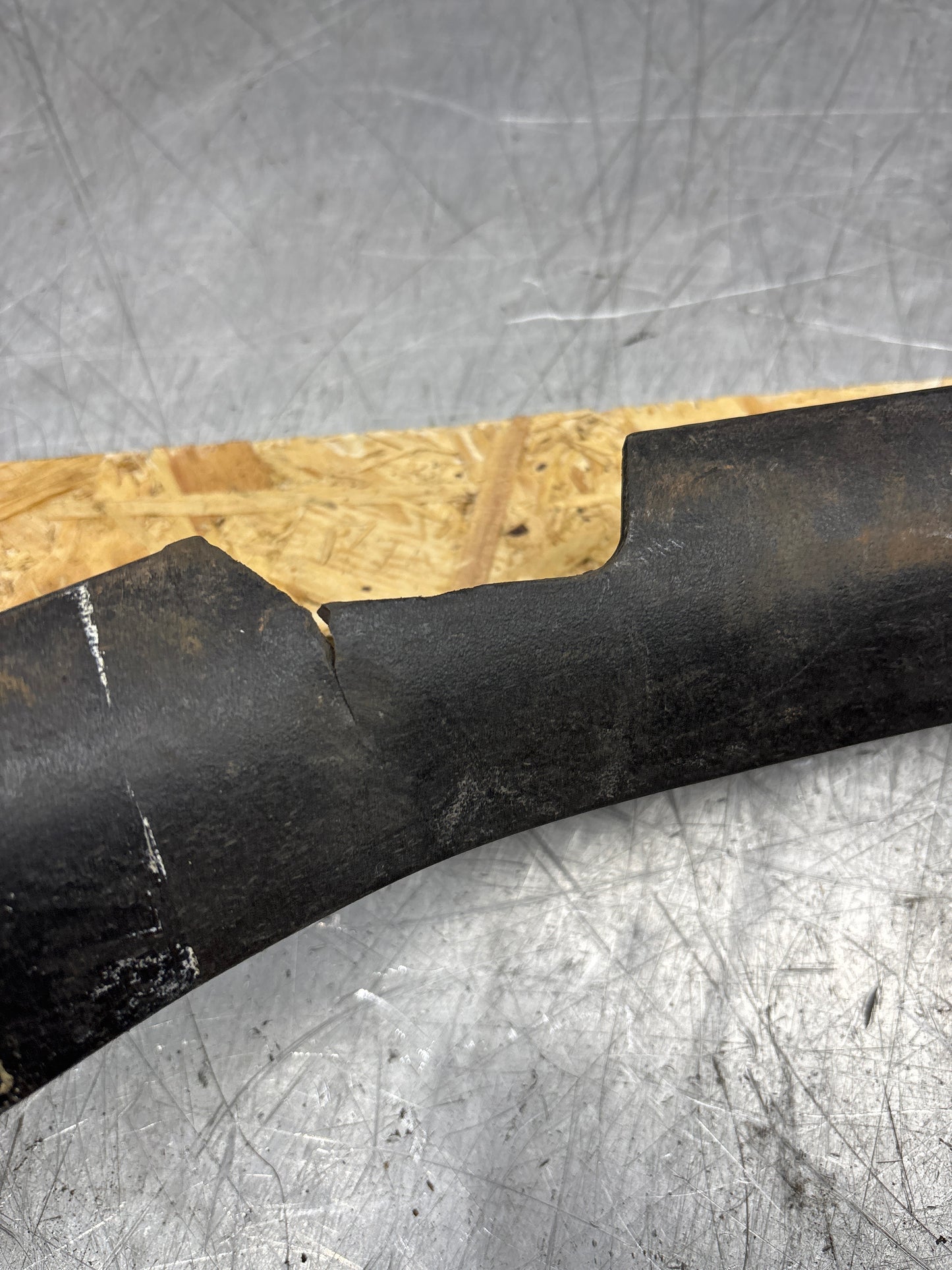 Porsche 944 lower door sill trim molding left side, used 95155919500 spares or repair