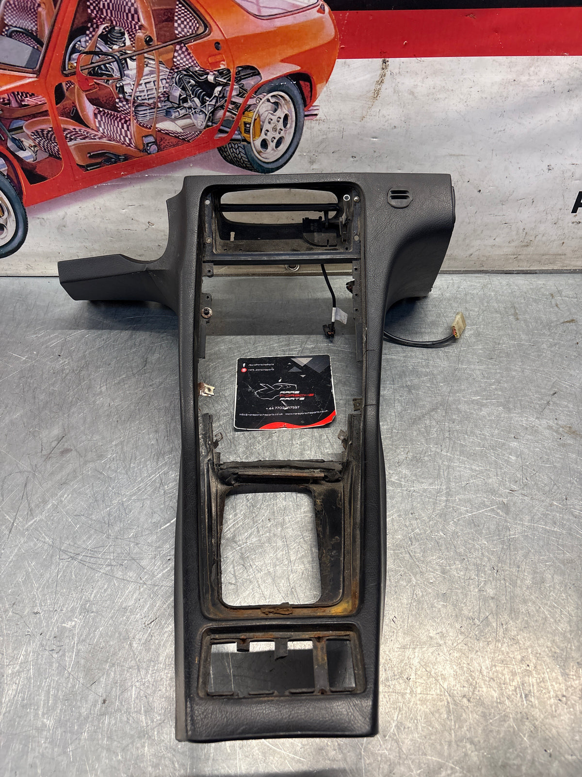 Porsche 928 Console centrale, usata 92855206304 Blu scuro
