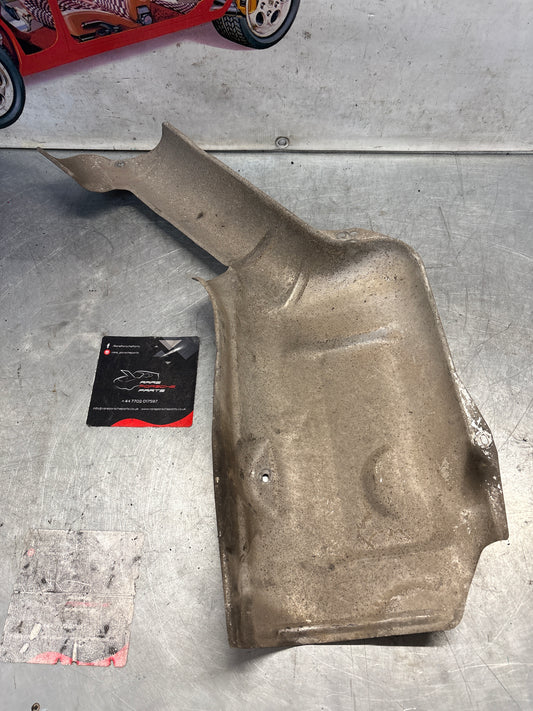 Porsche 928 80-82 heat shield protection plate, used 92850493104