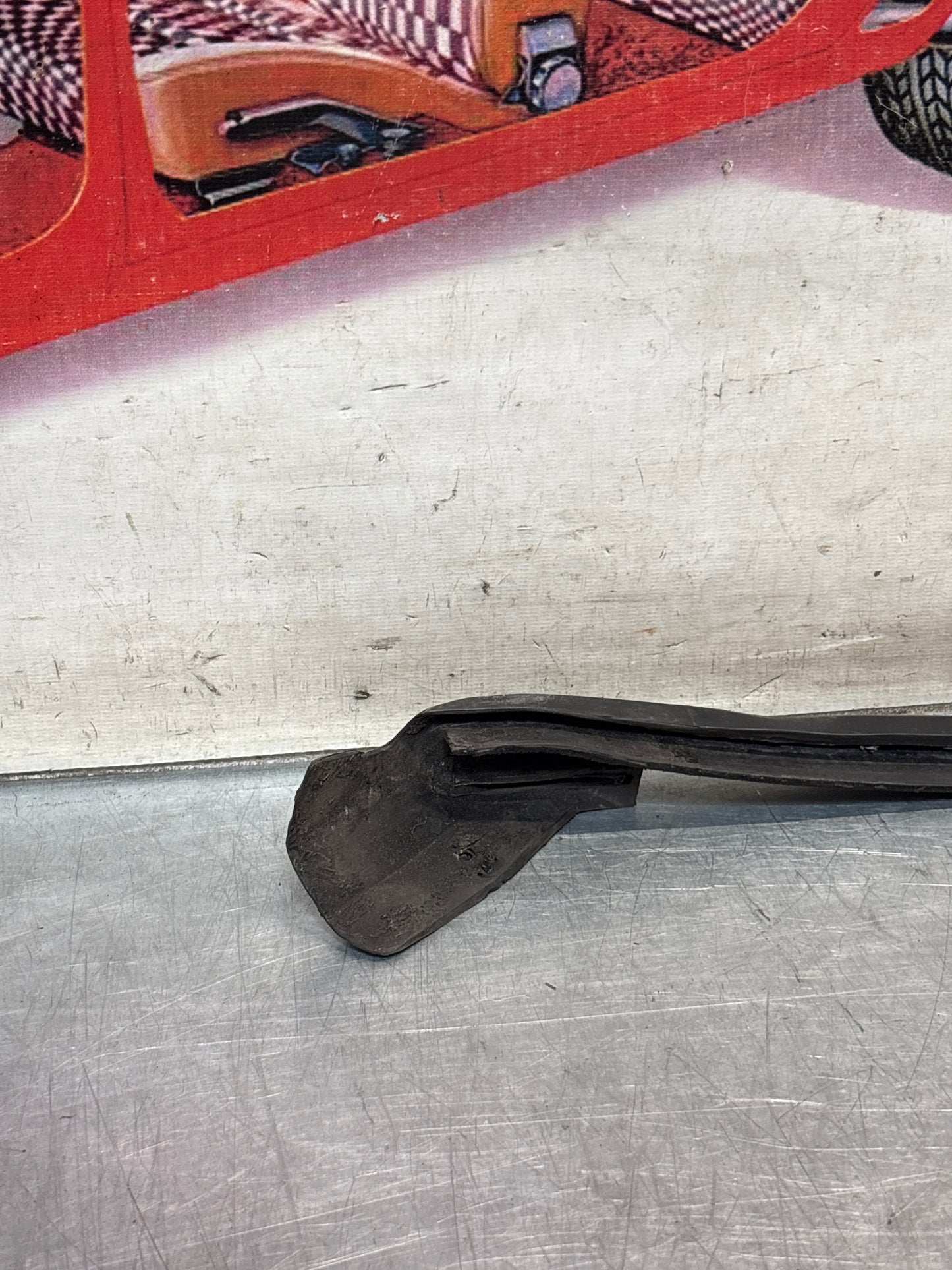 Porsche 944 cabrio left door slot seal, used 94153709310