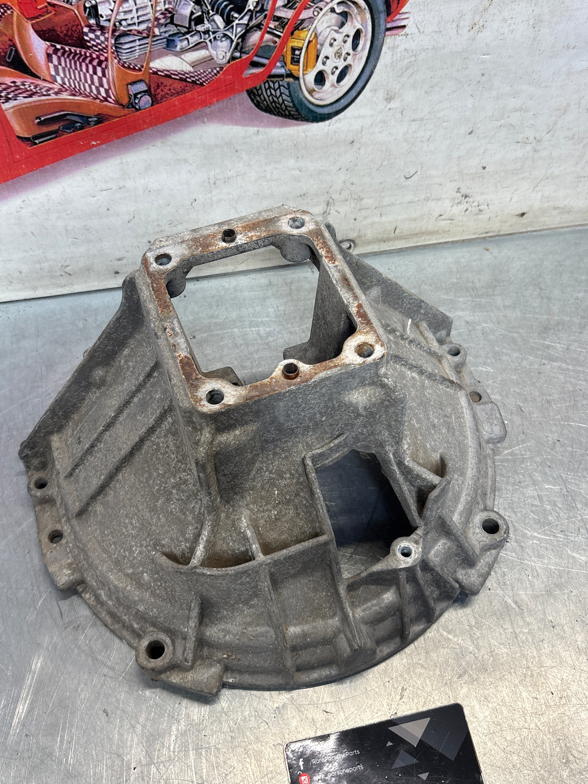 Porsche 928 S4 bell housing, used 9281164026R