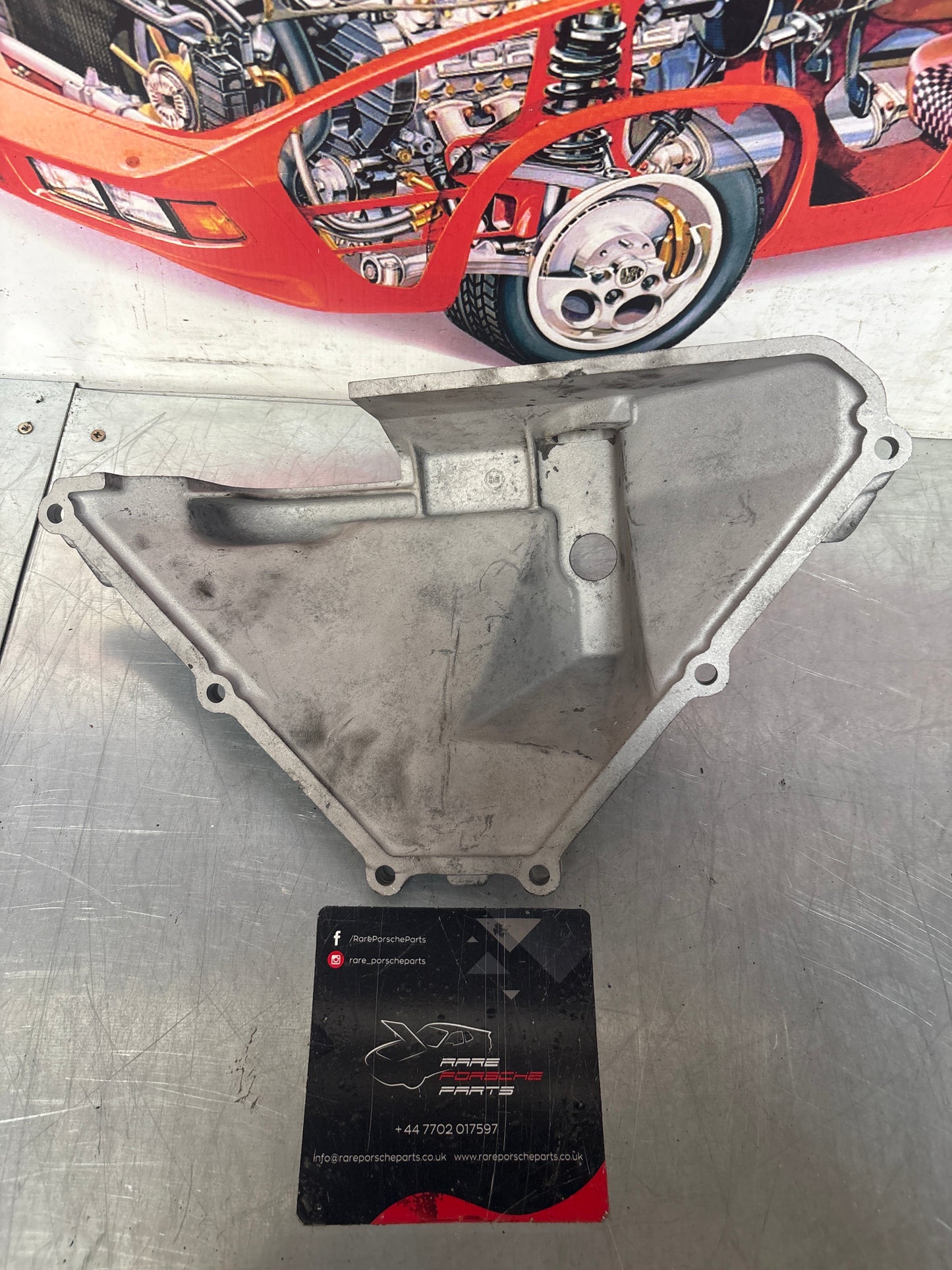 Porsche 928 bell housing ottom, 9281164122R, used