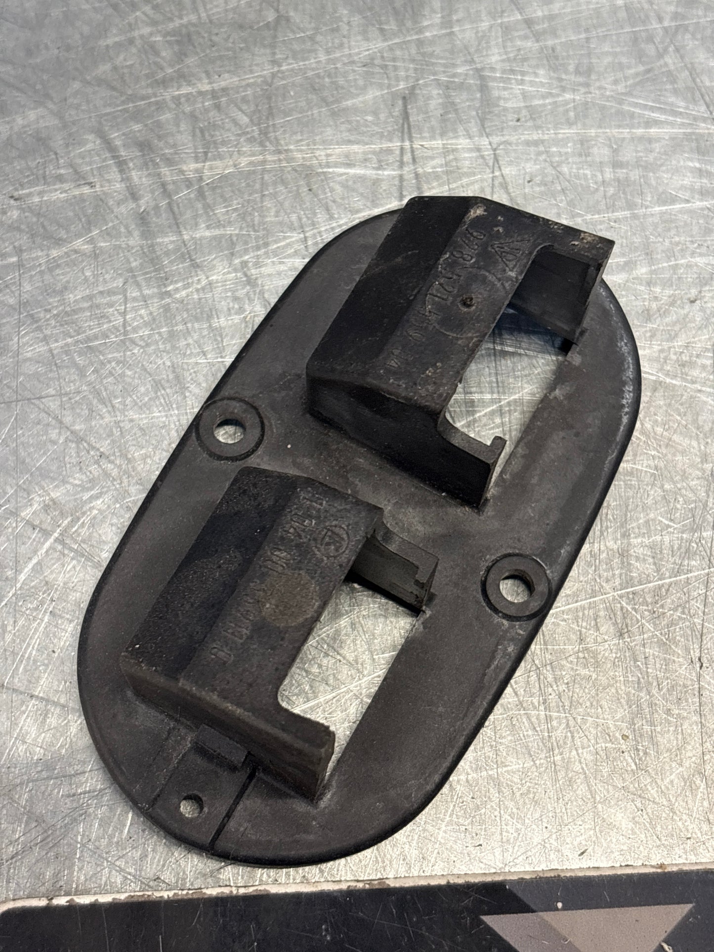 Porsche 928 seat switch housing, used  92852155904