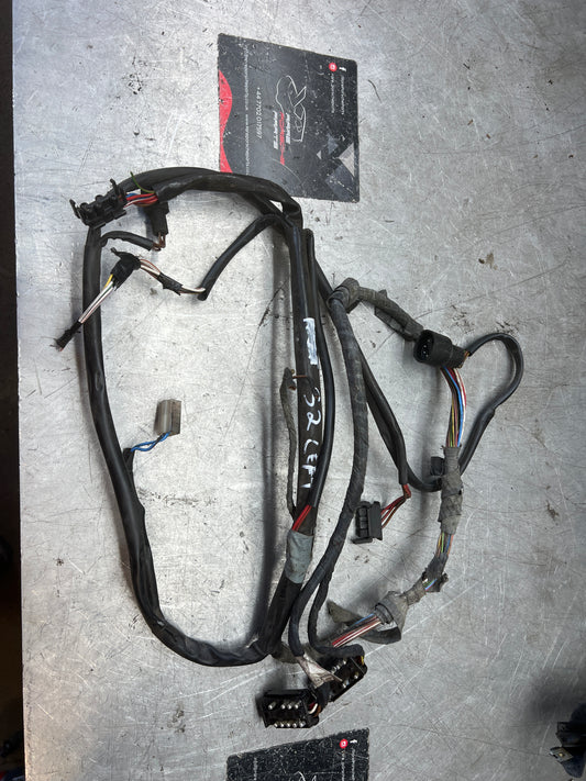 Porsche 944 86-92 finestrino elettrico con telaio portiera passeggero (la sezione dello specchietto è tagliata) usato