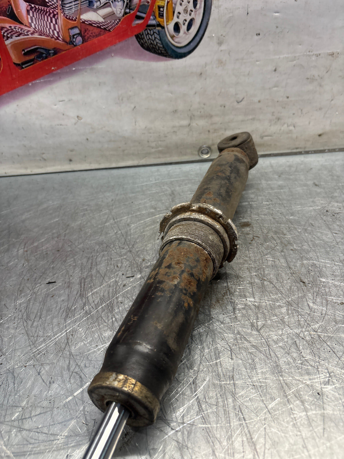 Porsche 911 964 rear shock absorber, used 96433305700