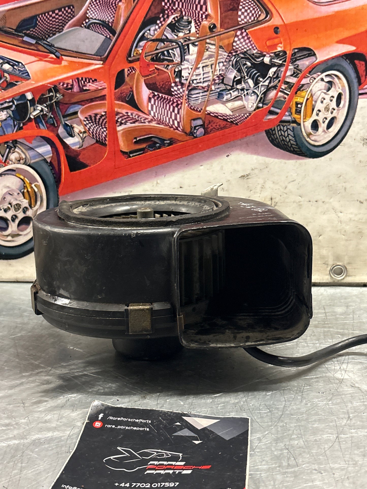 Porsche 928 Blower motor, used, tested 92857426704 / 92857426904