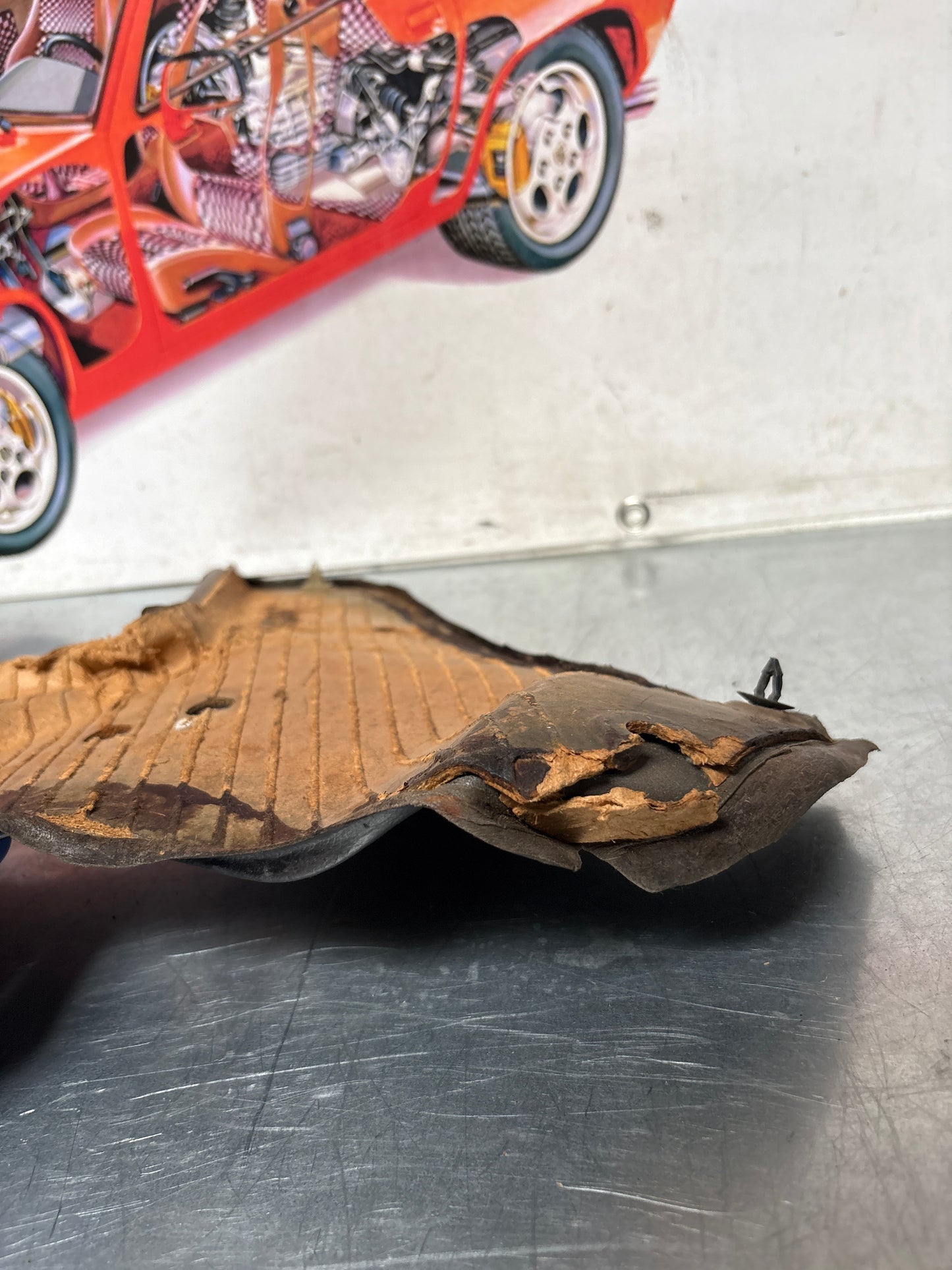 Porsche 944 924 black rear interior C Post trims/cards. Quarter panel trim used, poor condition 94455502101 94455502201