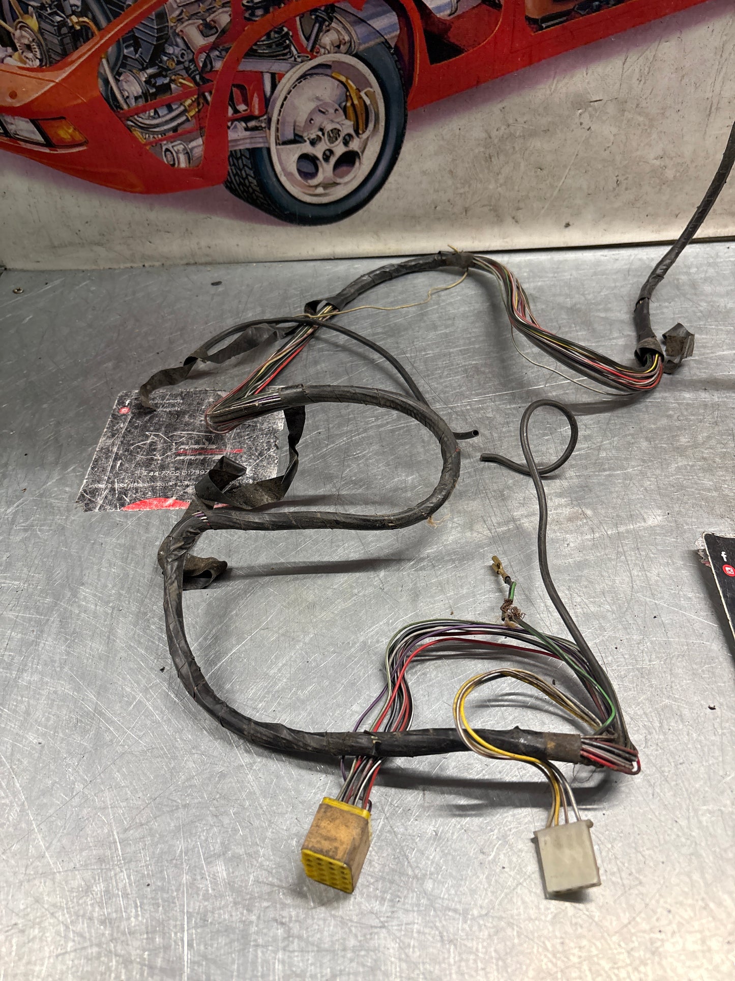 Porsche 944 924 rear interior loom 477971011DB