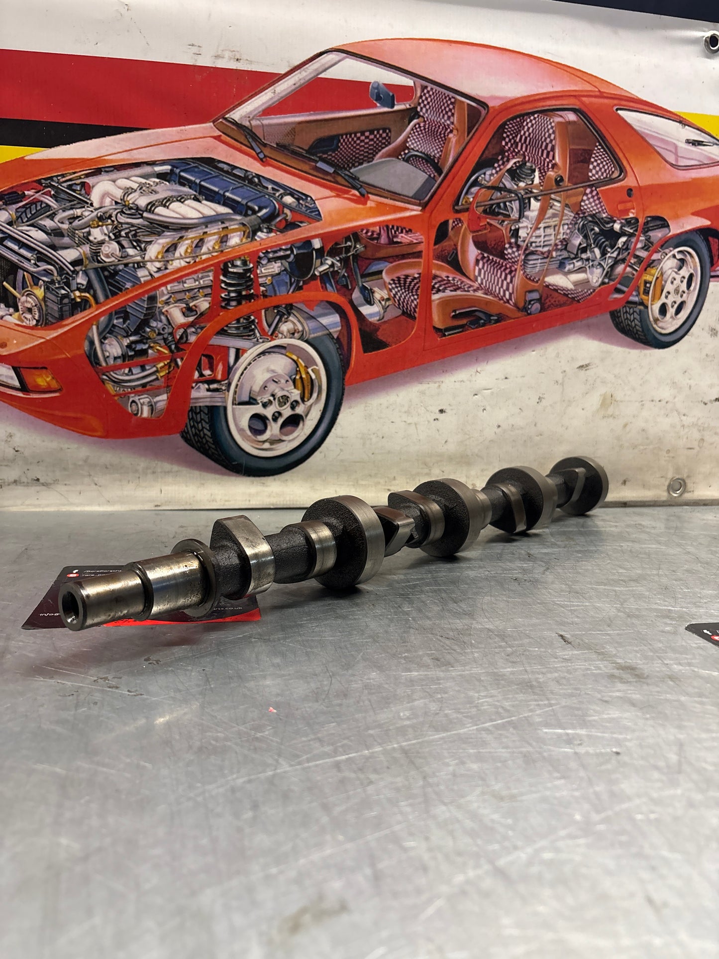 Porsche 924S 944 2.5 Cam shaft. Used. 94410515505R Part number is not visible