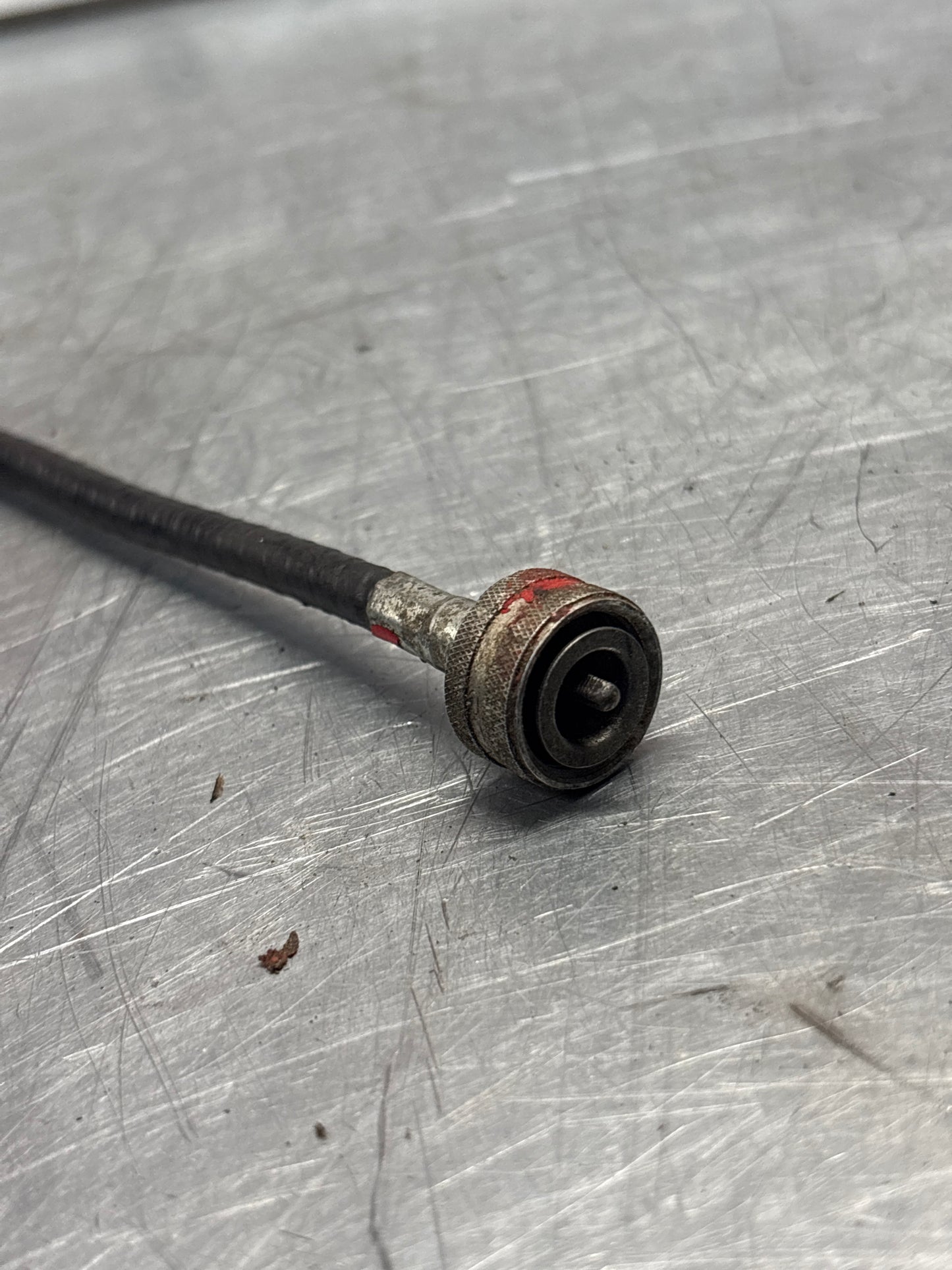 Porsche 924 early 944 LHD Speedo cable, 142957801C used