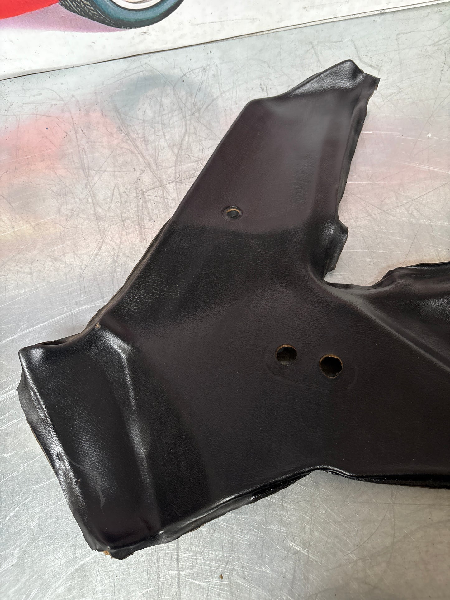 Porsche 944 924 black rear interior C Post trims/cards. Quarter panel trim used 94455502101 94455502201