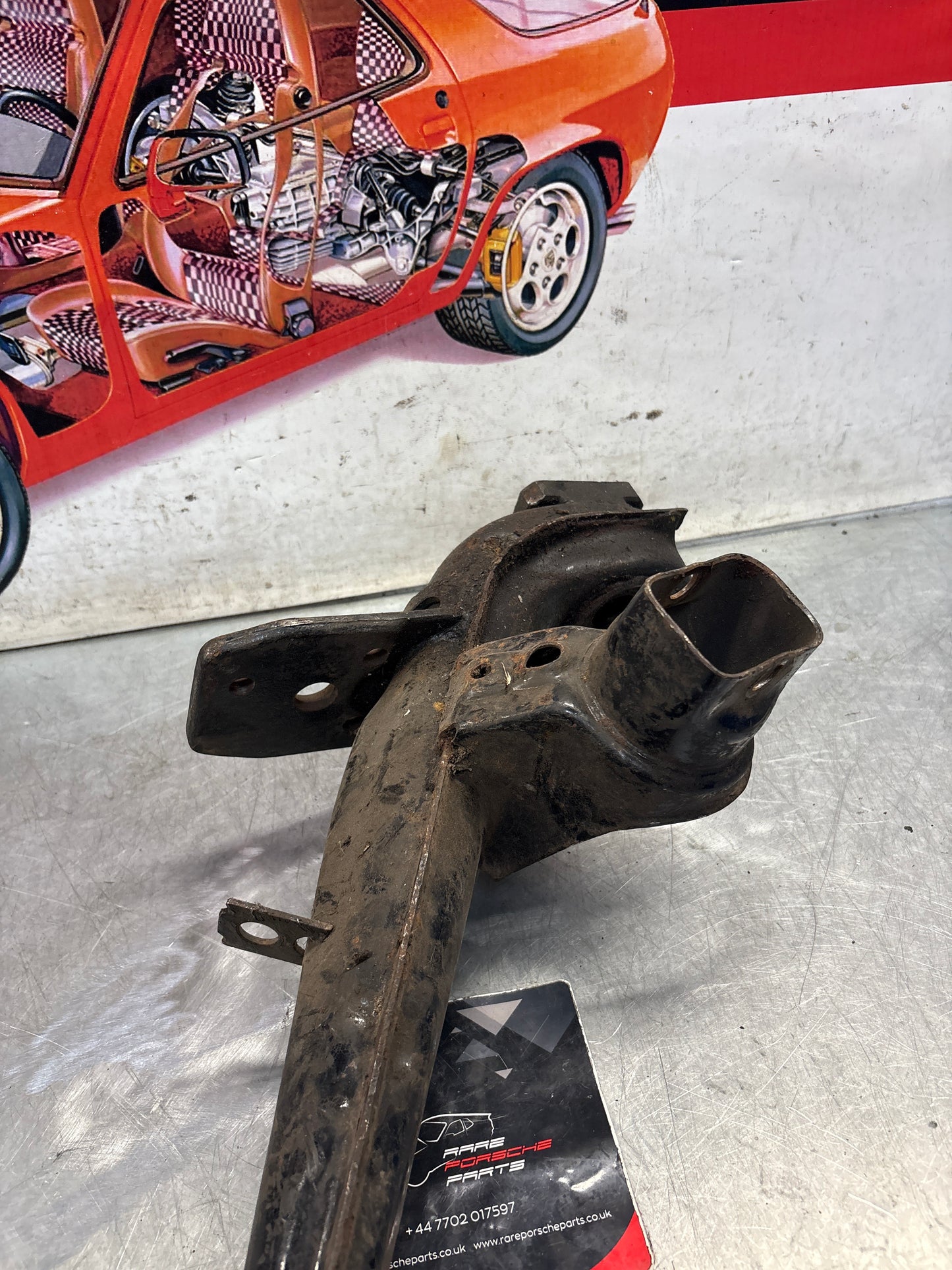 Porsche 924 944  -85.5 Rear left trailing arm, used 94433102100