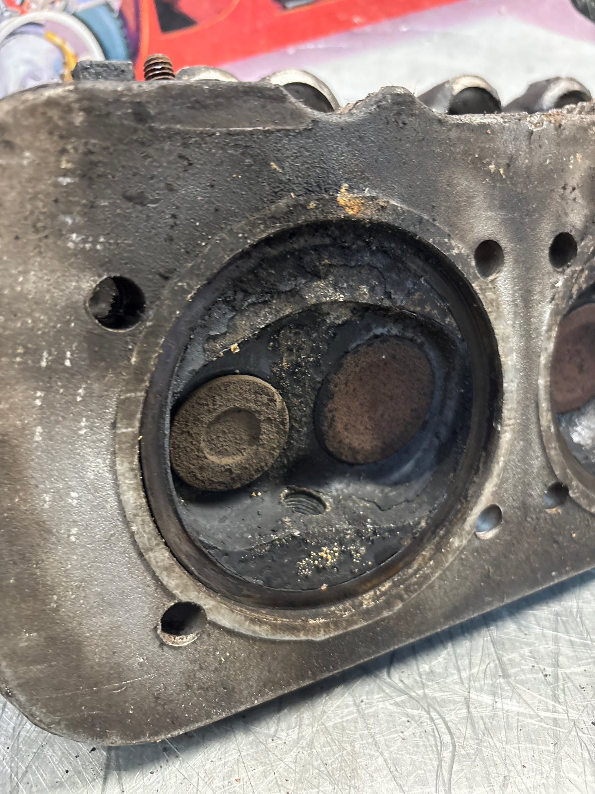 Porsche 914, cylinder head, used 021101371S