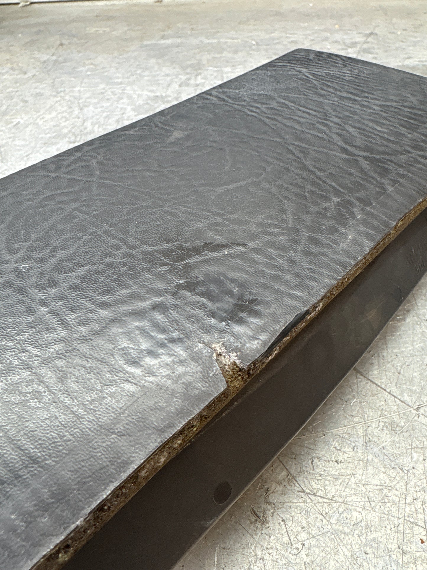 Porsche 924 944 Black glovebox lid, used 477857123