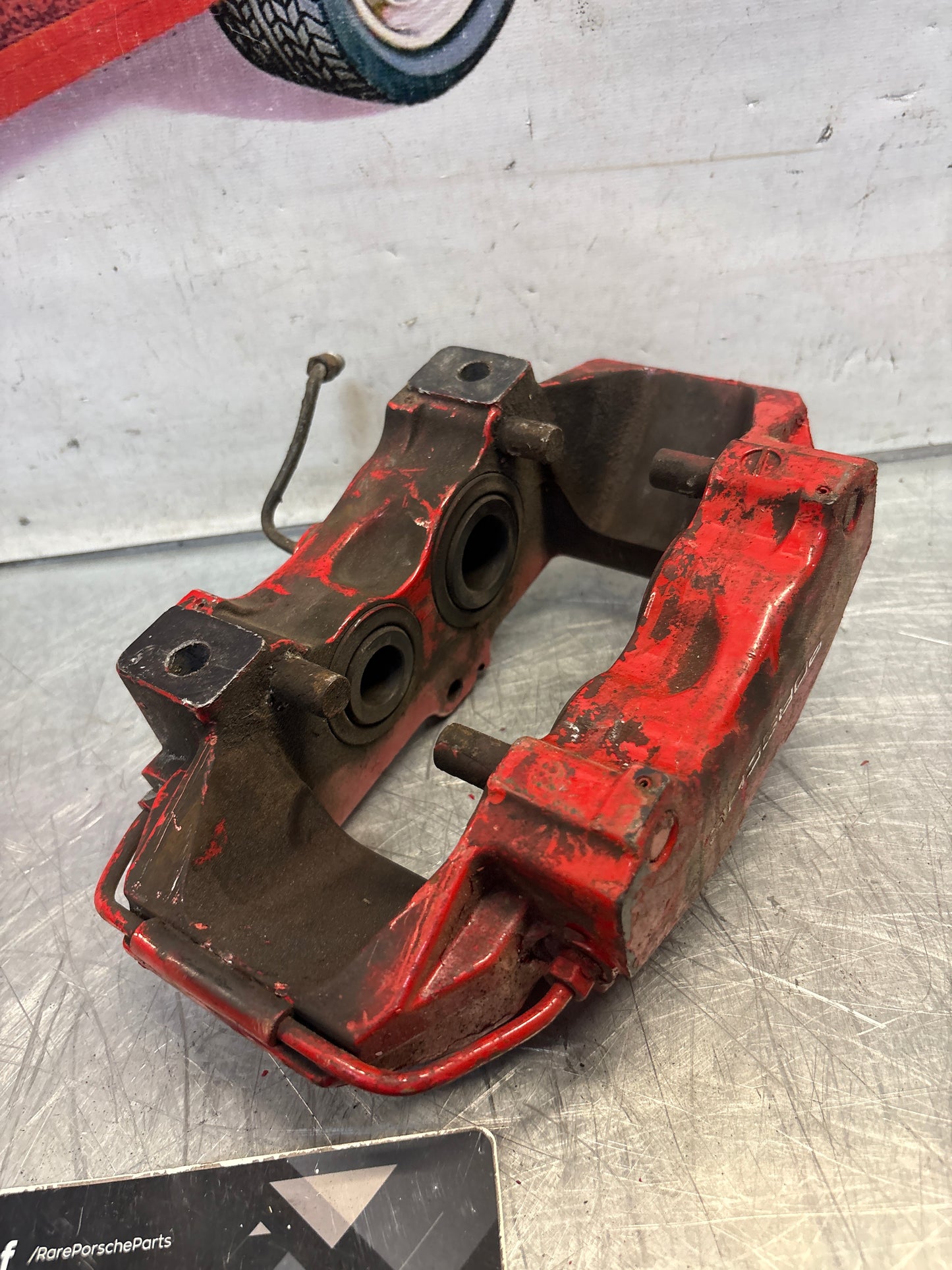 Porsche 996 997 986 987 left side front Brake Caliper Brembo, used 996351421