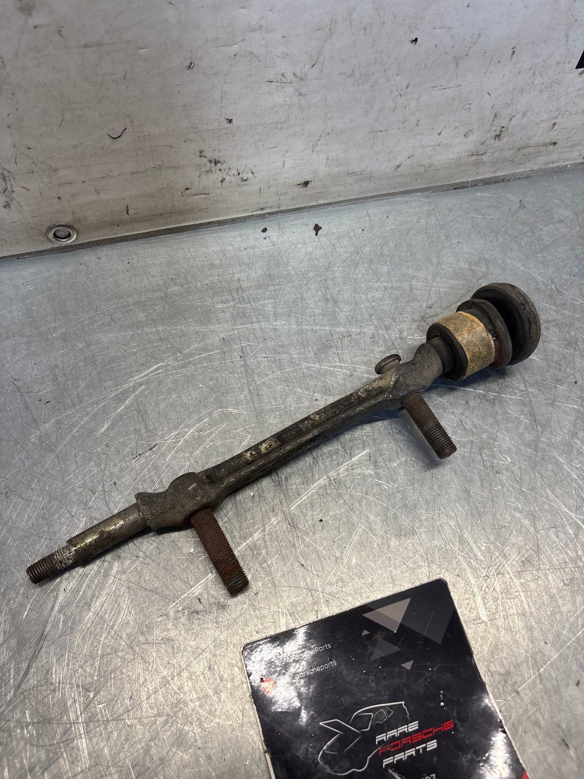 Porsche 928 control arm axle, used 92834143108