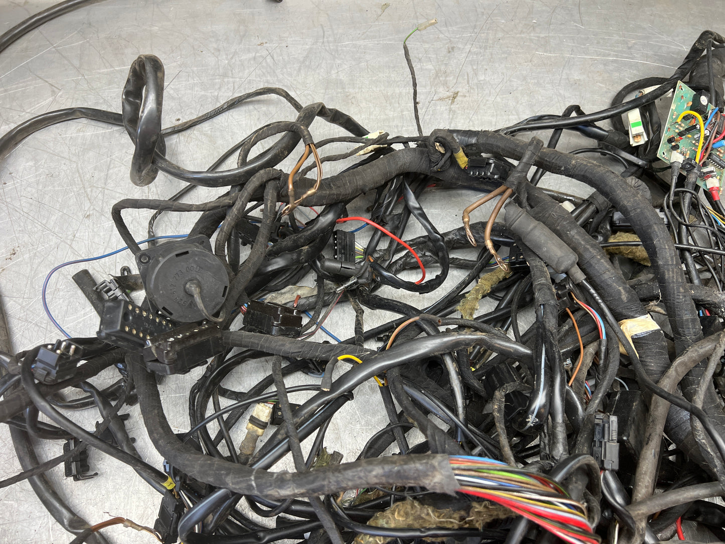 Porsche 944 S2 1992 interior wiring loom, RHD, used 94561200629