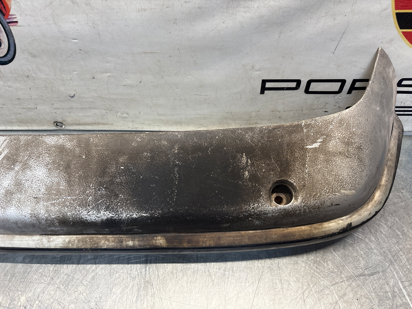 Porsche 924/924S rear bumper, used 477807313