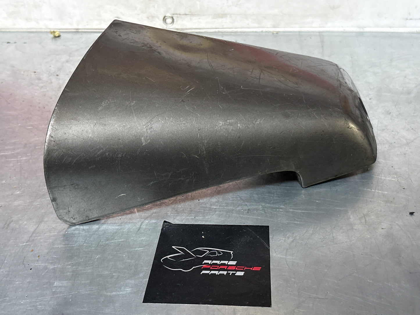 Porsche 944 left side Rear bumper endpiece, used, 93150505900