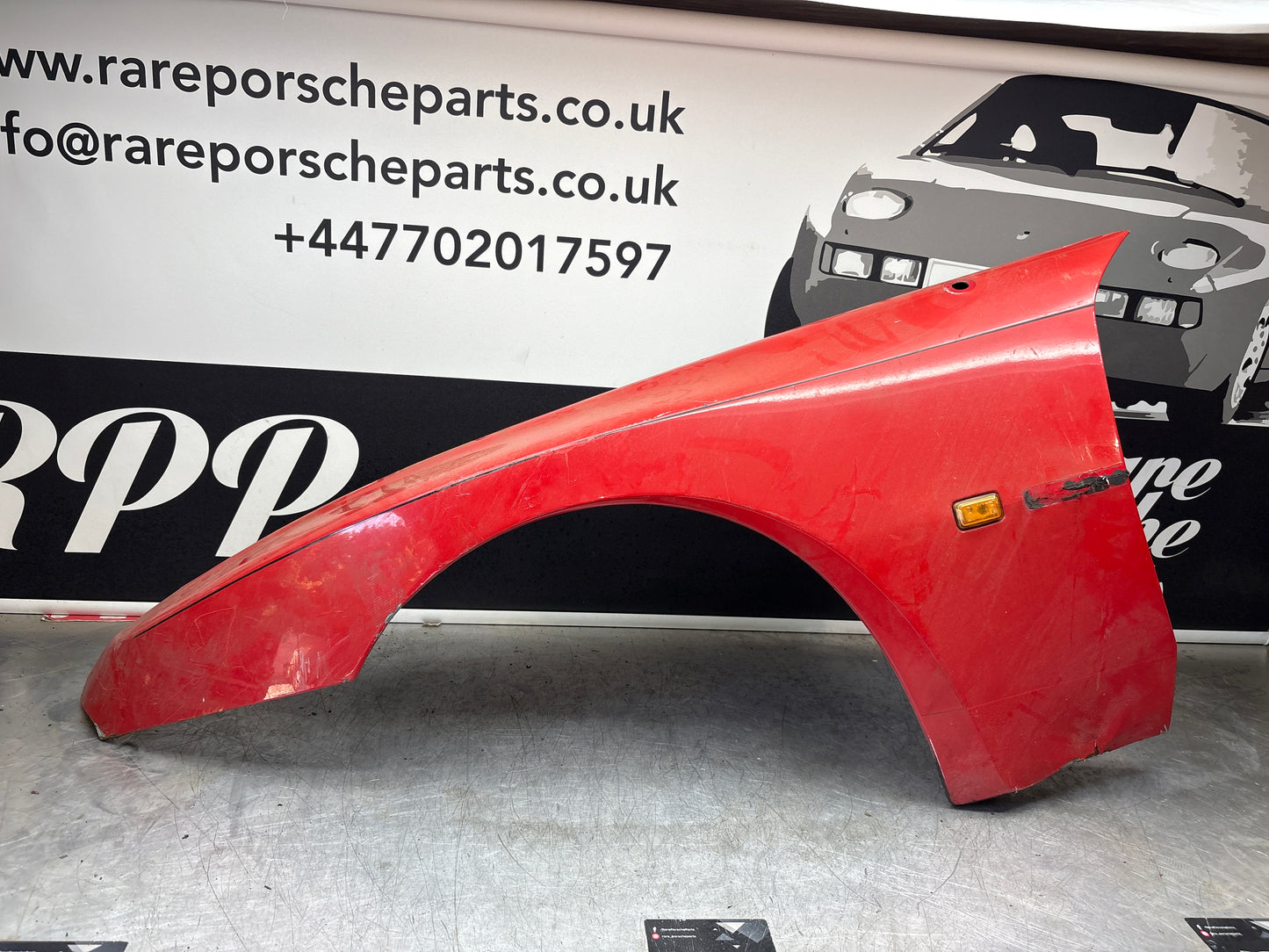 Porsche 944 early left front wing, please see photos, used