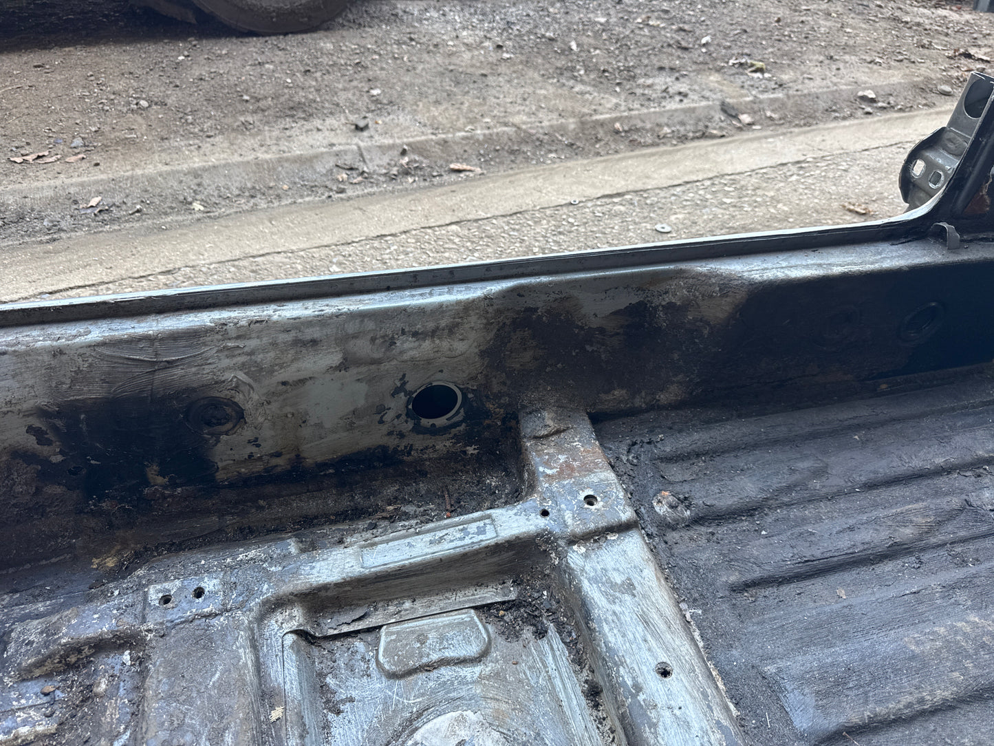 Porsche 944 S2 floor pan left  side 94450150100 spares or repair RHD