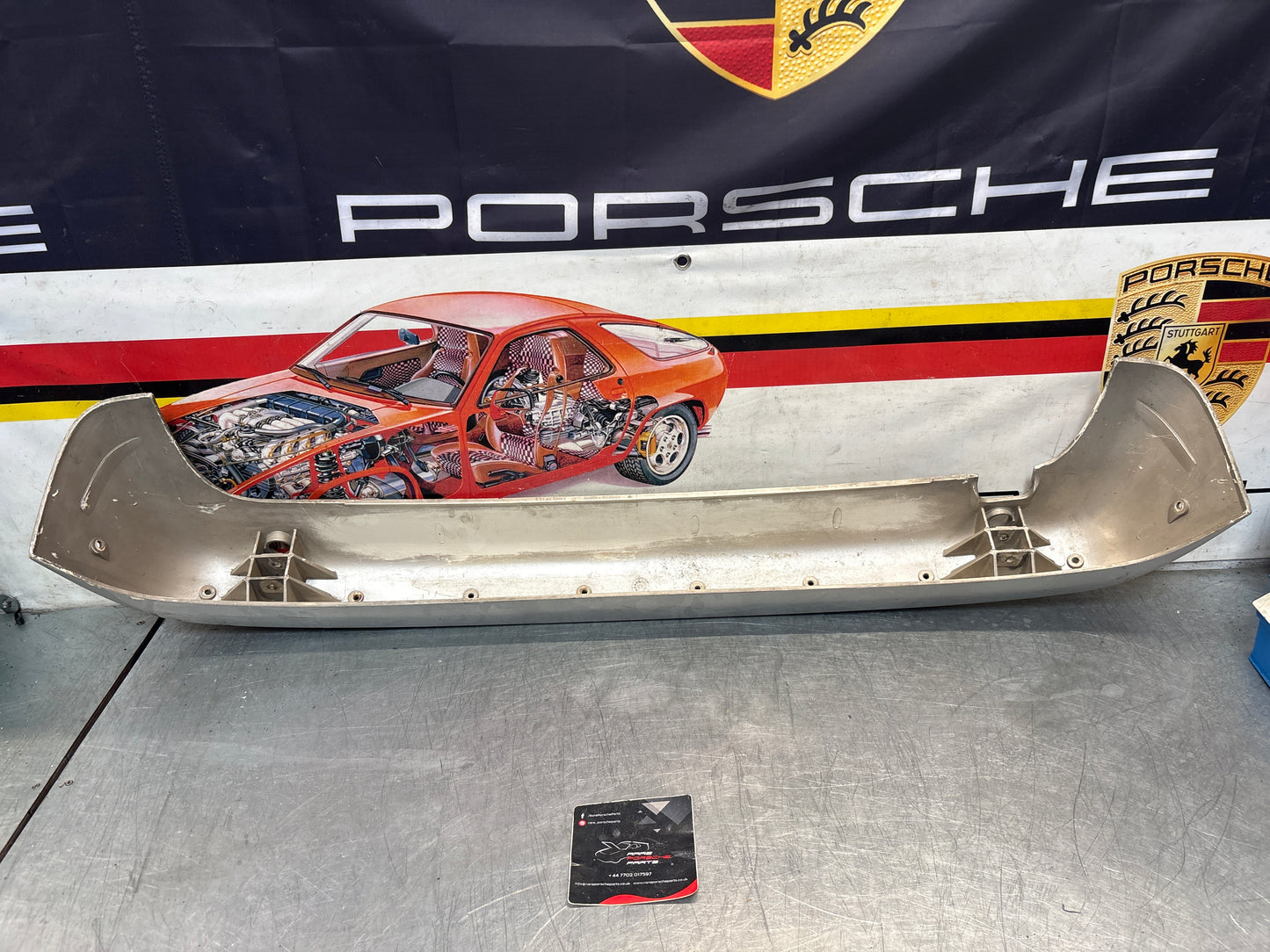 Porsche 944 rear bumper, used 93150538700