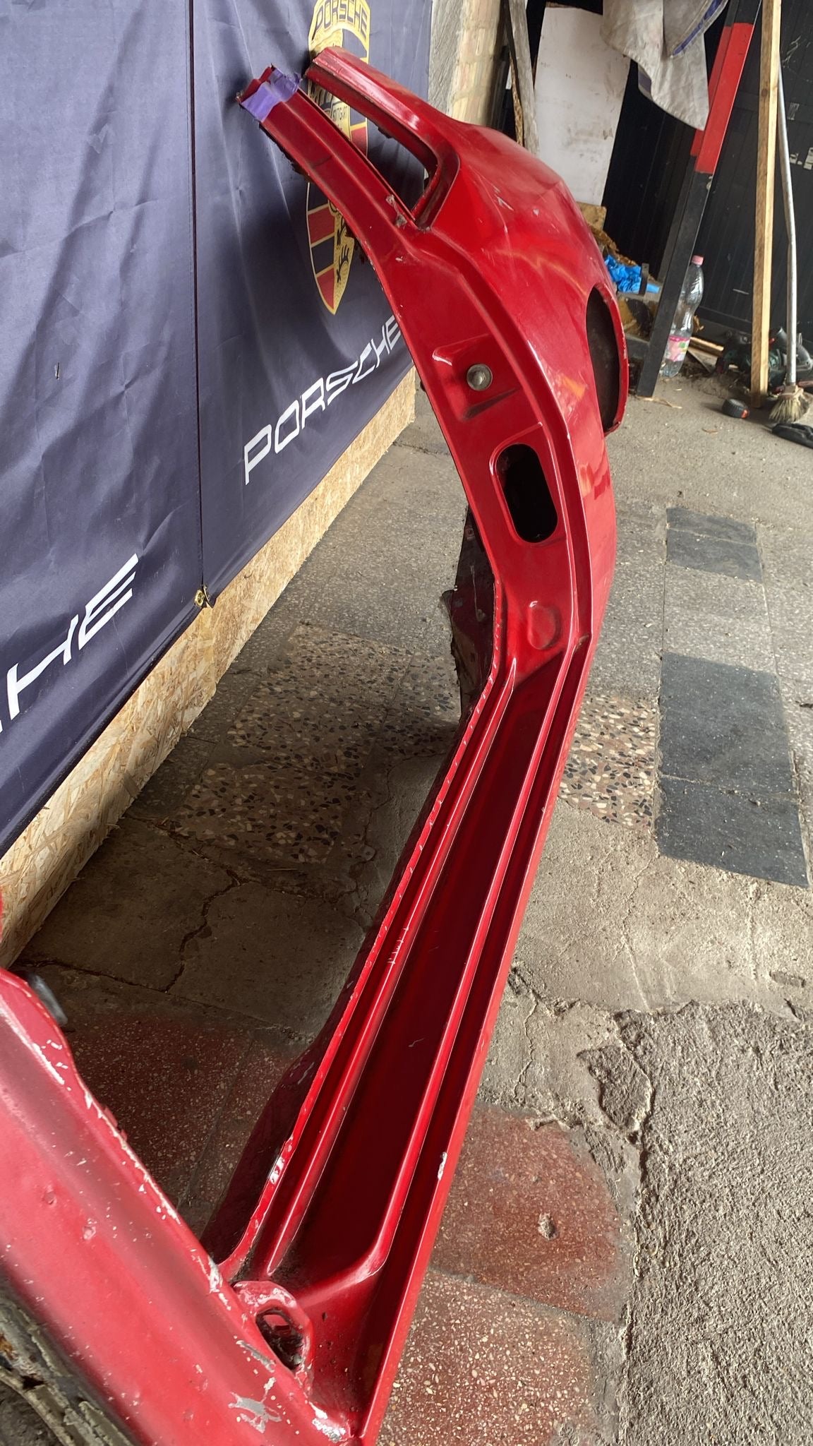 LPorsche 924 76-79 left sill / fender section, 477809601B cut