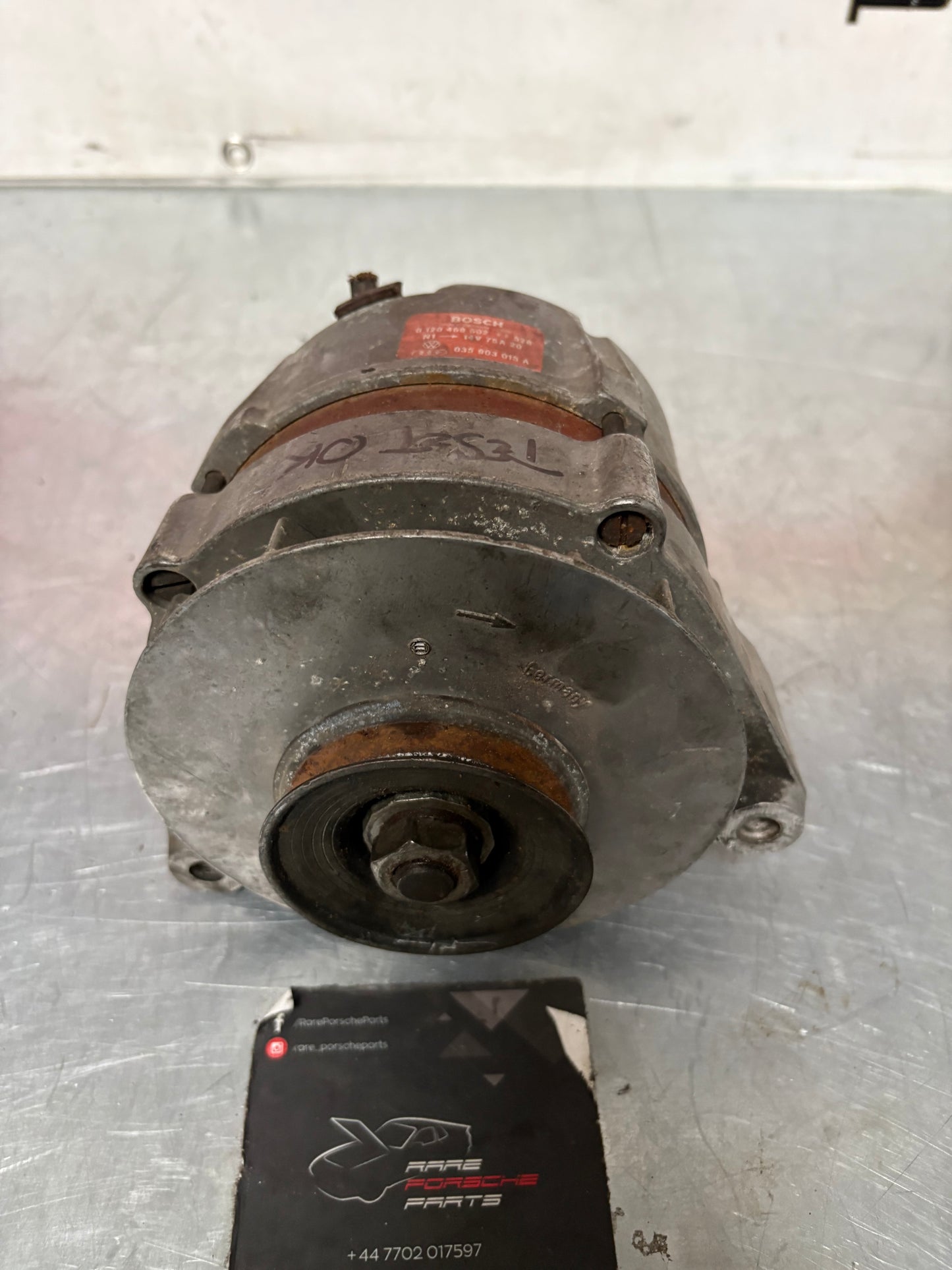 Porsche 924 Bosch alternator, 0120469502 / 528 used