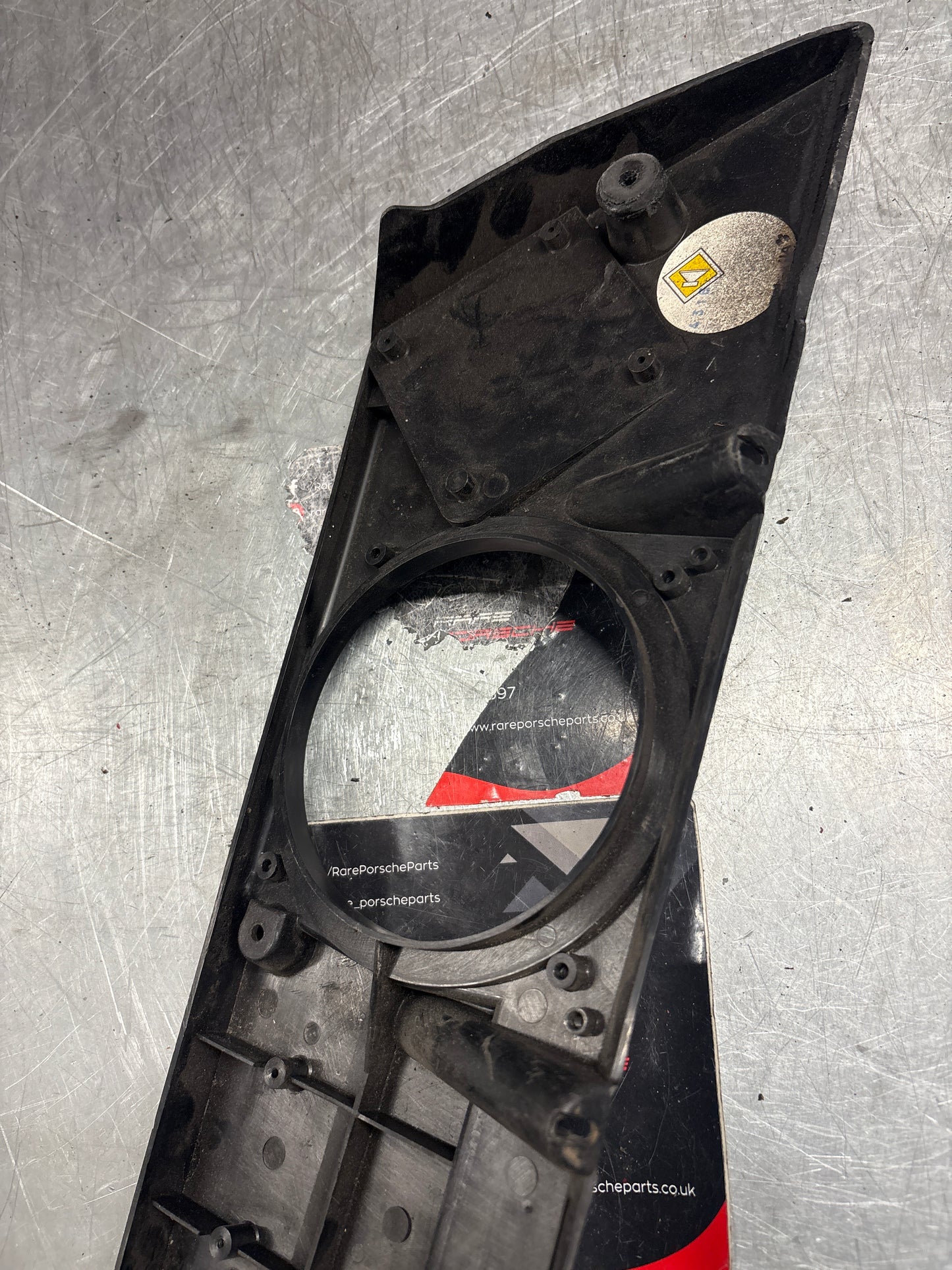 Porsche 944 right speaker board housing, used 94455514401