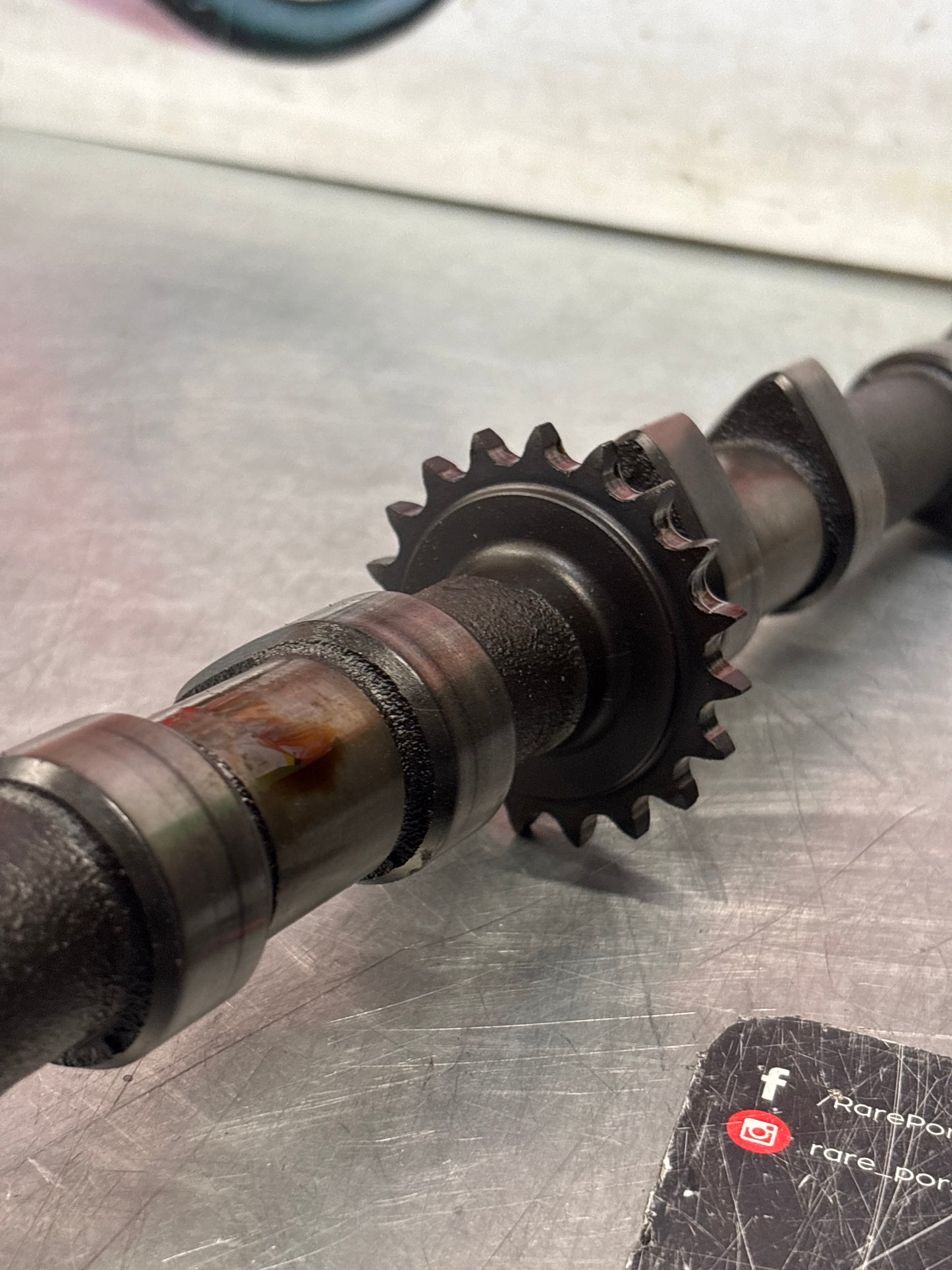 Porsche 928 / 944S2 engine Camshaft, intake side, cylinder 5-8, used 9281052926R / 92810529208