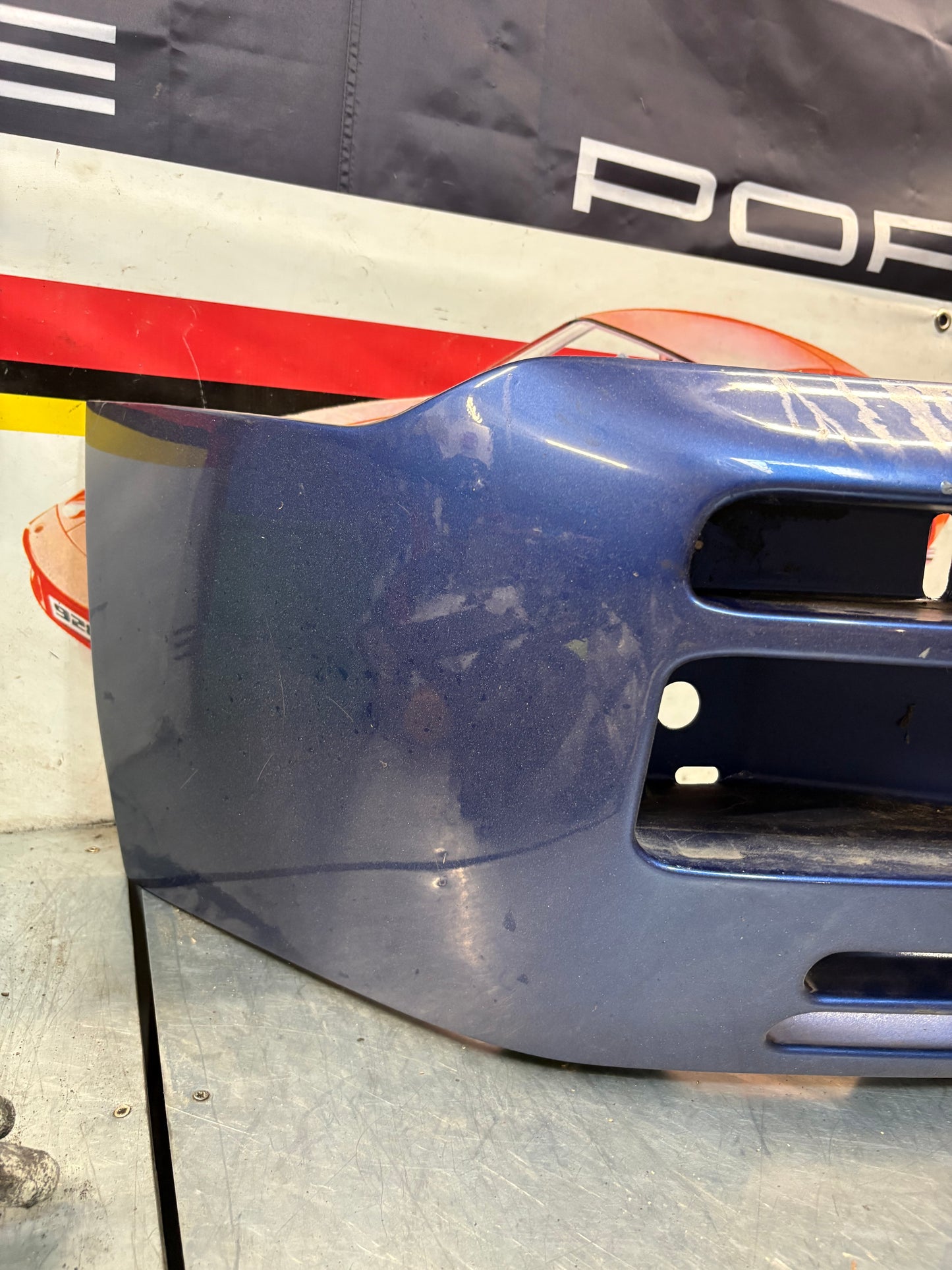 Porsche 944 S2 / Late turbo front bumper, used condition 95150537100
