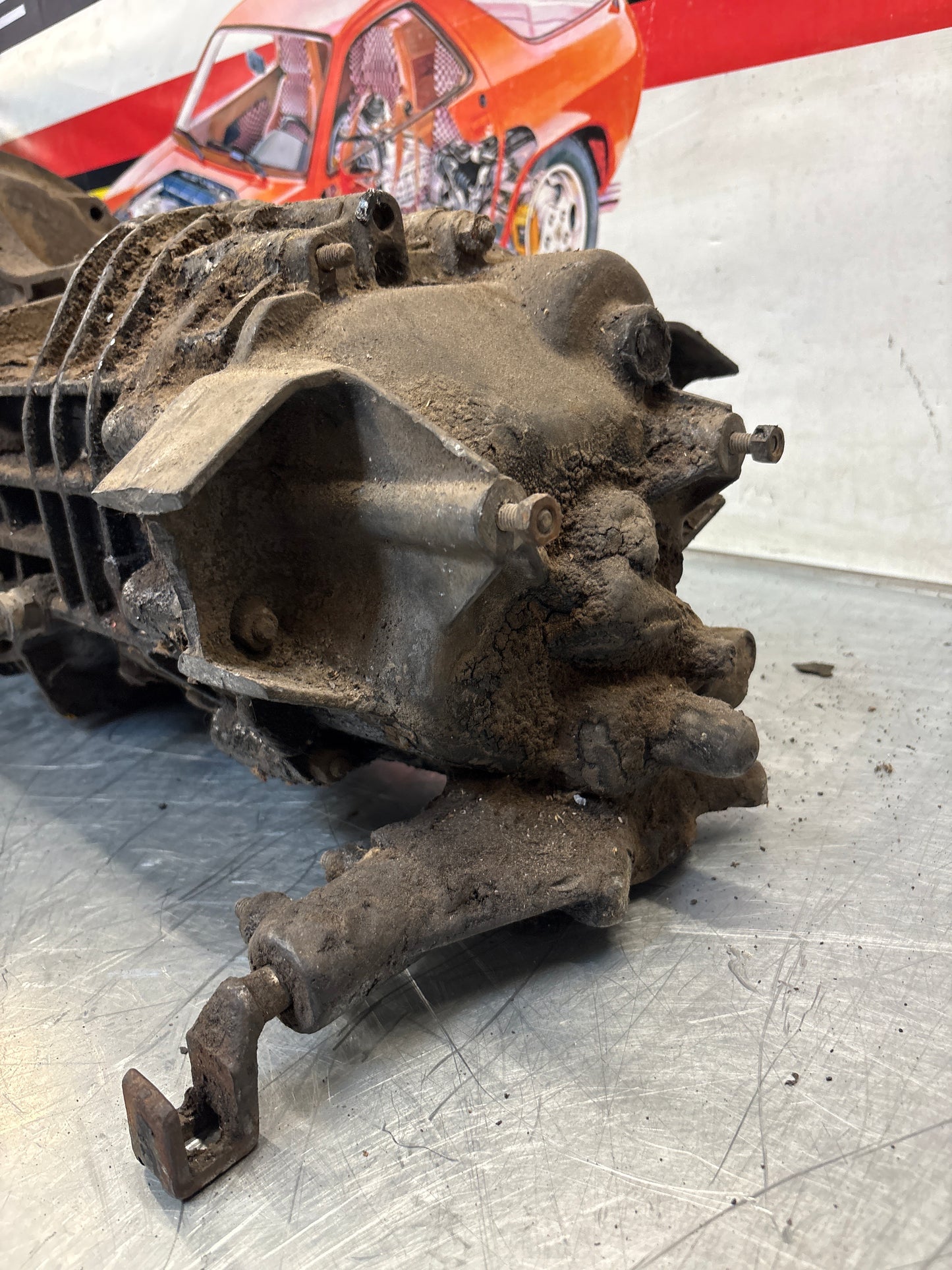 Porsche 914 transmission, used, for spares or repair unknown condition HA0023845