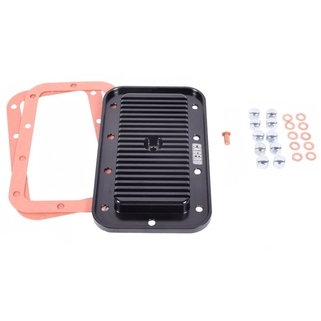 Porsche 356 912 Oil Sump Cover Kit, Aluminium with Cooling Fins, 53901150KITF New