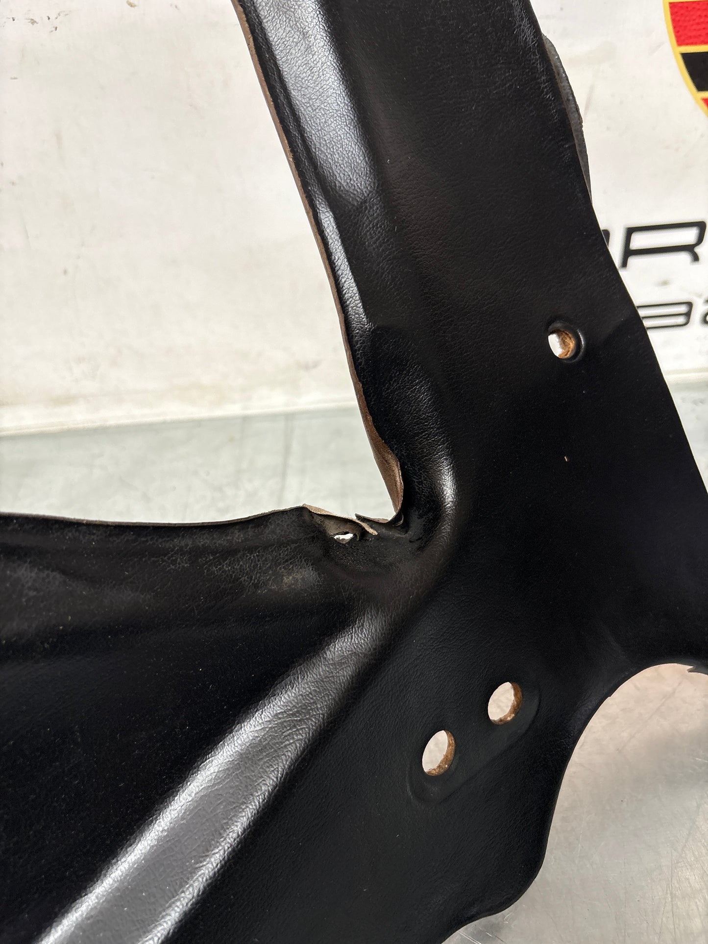 Porsche 944 924 black rear interior C Post trims/cards. Quarter panel trim used 94455502101 94455502201