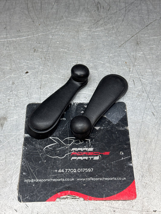 Porsche 968 Club Sport manual window crank handle. Used. 94455505700