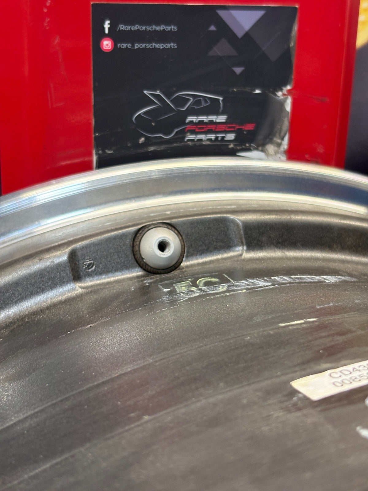Porsche Cayenne RS spyder wheel, spares or repair 9Y0601025BF