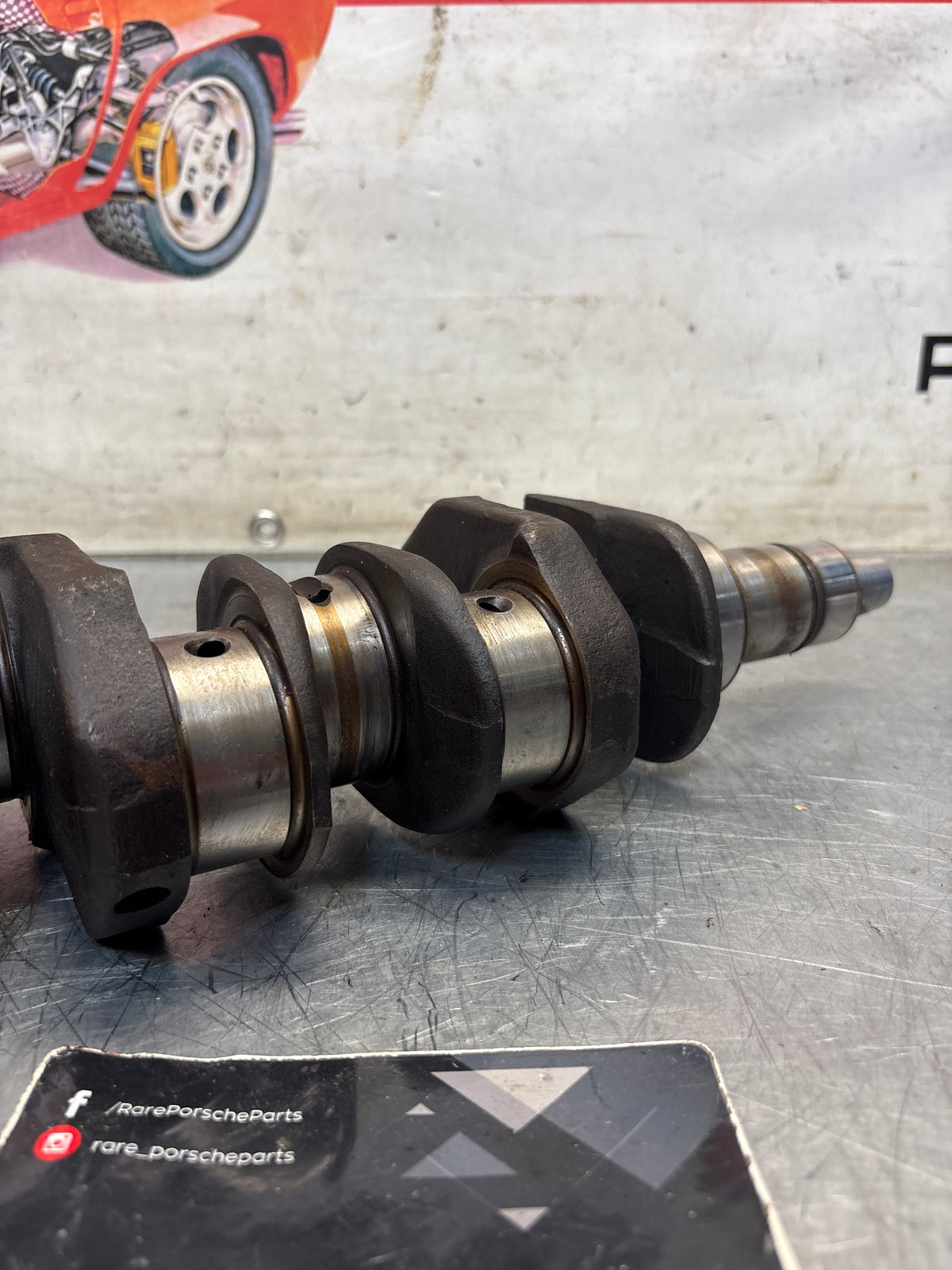 Porsche 914 1.7 crankshaft, 021105101, used